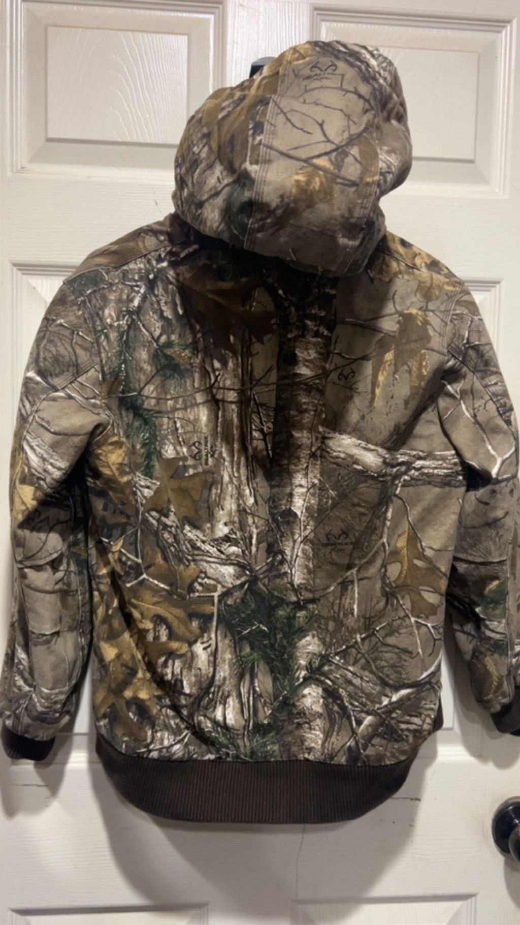 Carhartt Boys Carhartt Puffer Jacket L Camo Brown Size US L / EU 52-54 / 3 - 5 Thumbnail