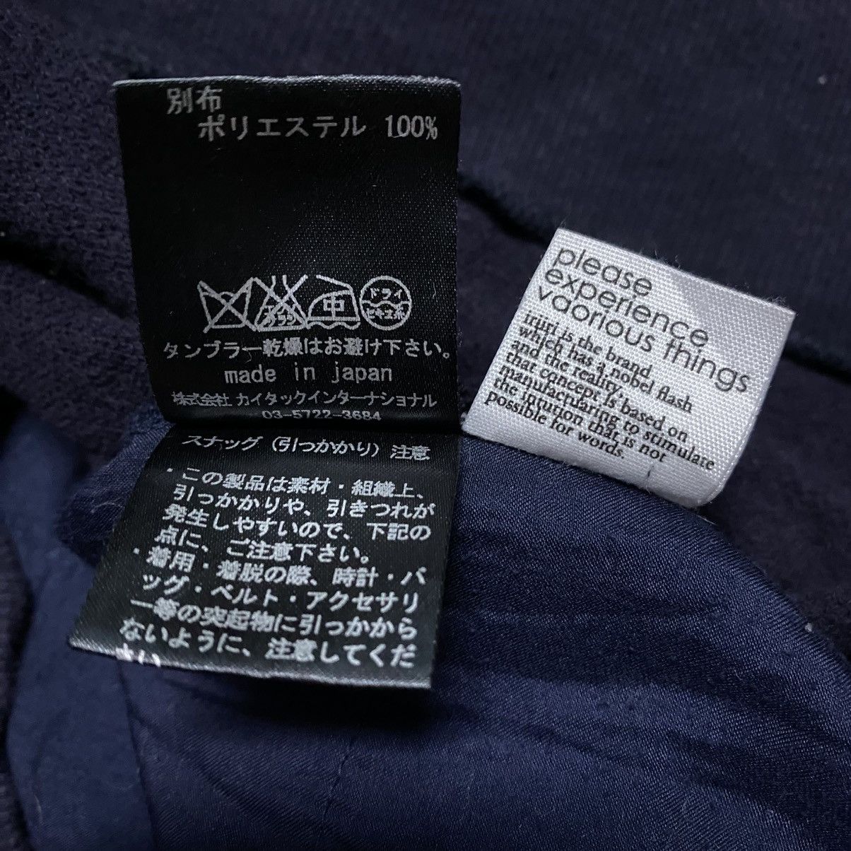 Japanese Brand Rare‼️🔥Iriiri Nice Design Cut And Sew Sweatshirt Size M / US 6-8 / IT 42-44 - 11 Thumbnail