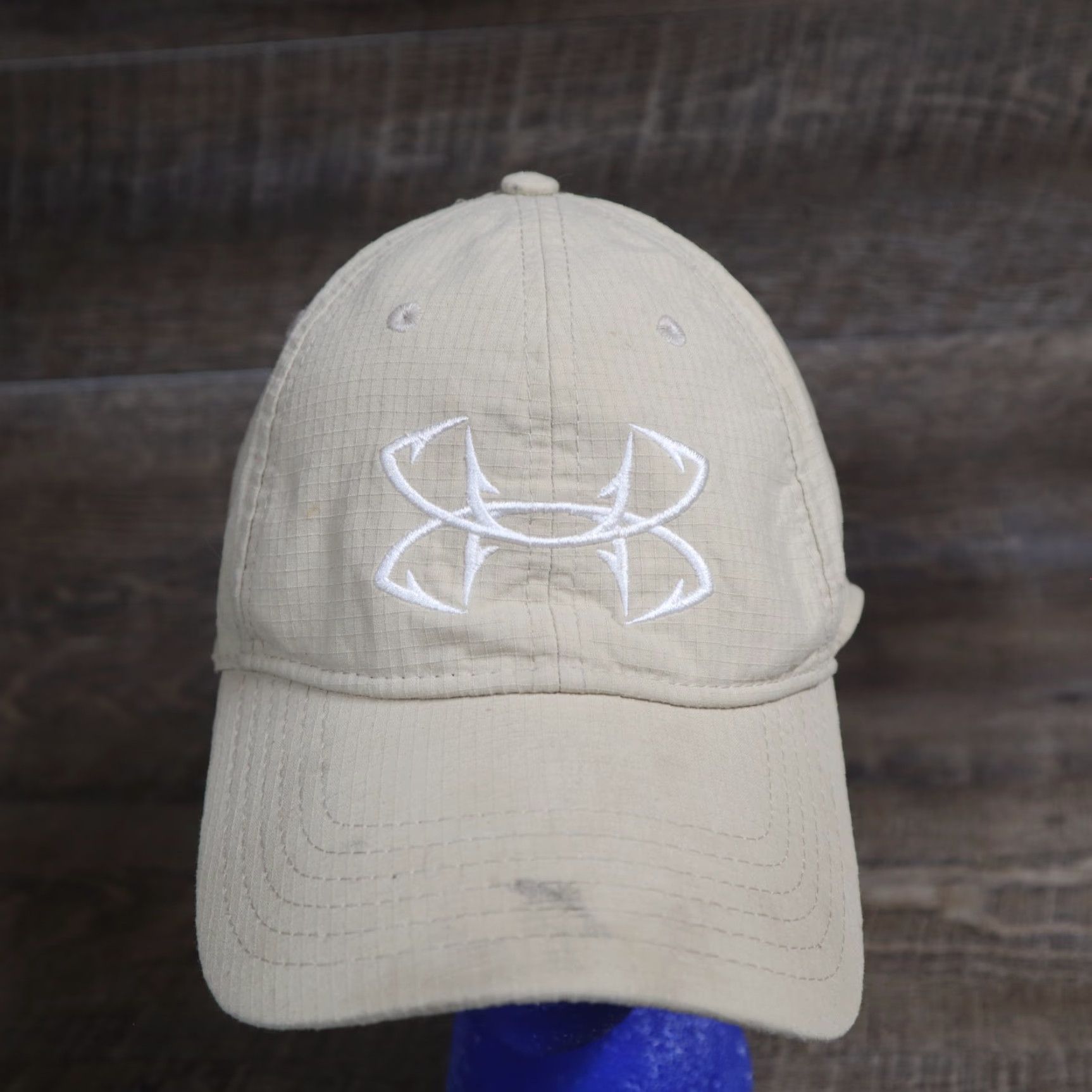 Under Armour Under Armour Golf Hat Mens Adjustable Gray Cap Adult Strapback Adjustable Hat Size ONE SIZE - 2 Thumbnail