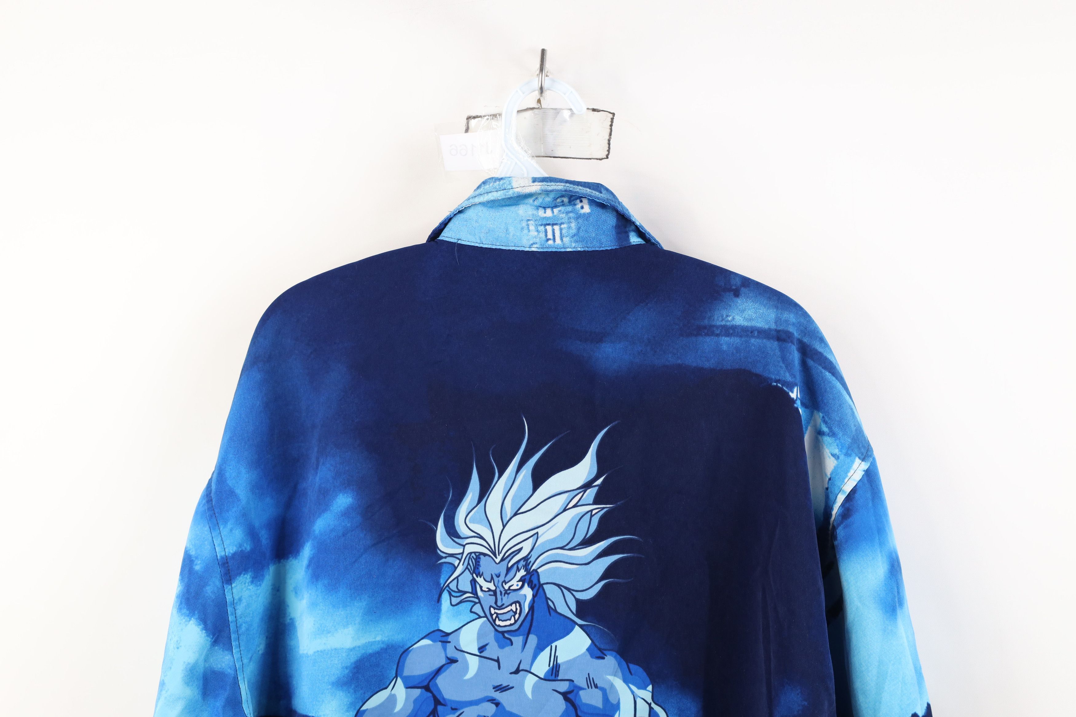 Vintage Vintage 90s Y2K Dragon Ball Z Anime Short Sleeve Shirt Size US L / EU 52-54 / 3 - 13 Thumbnail