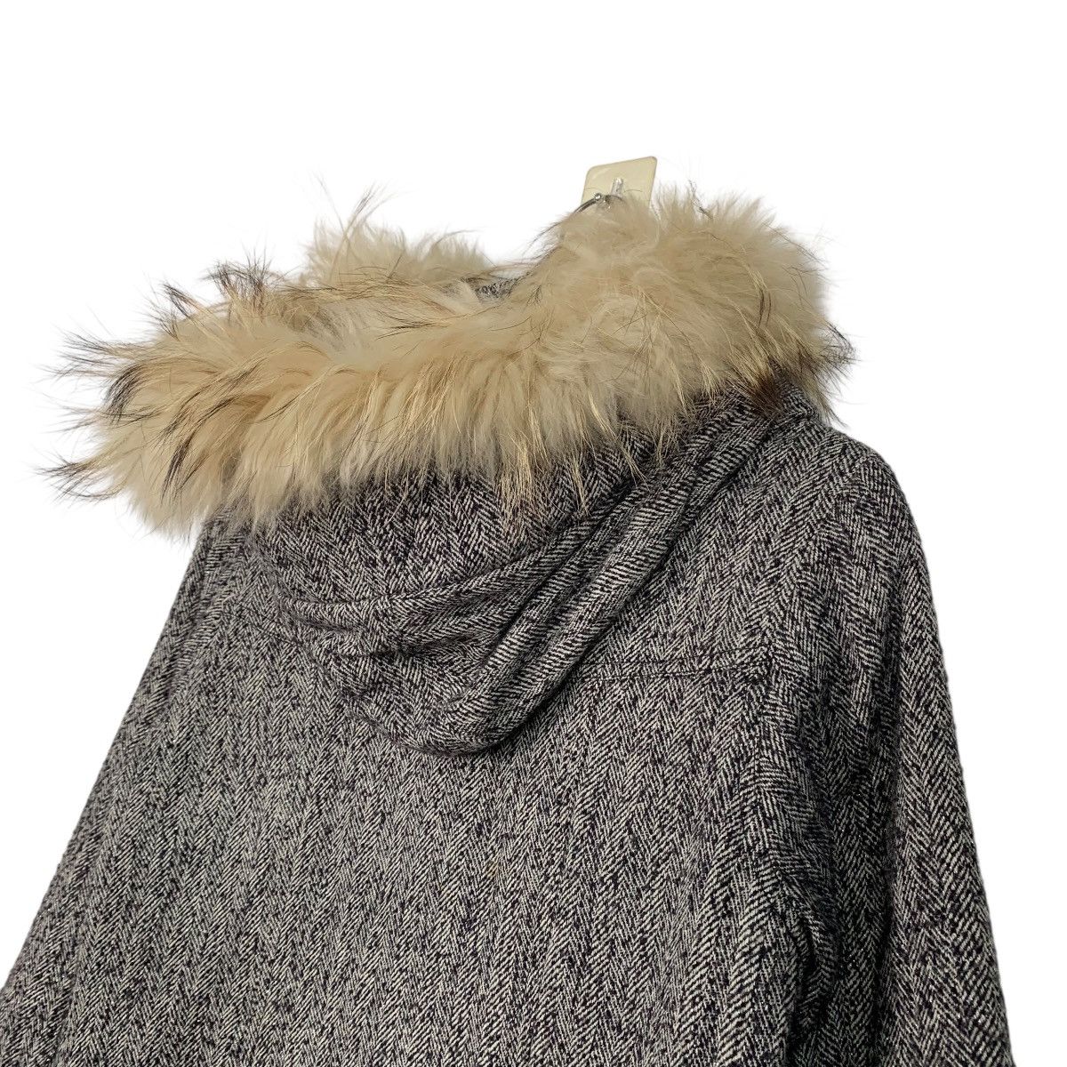 Japanese Brand Sly Military Herringbone Hooded Long Jacket Size US S / EU 44-46 / 1 - 9 Thumbnail