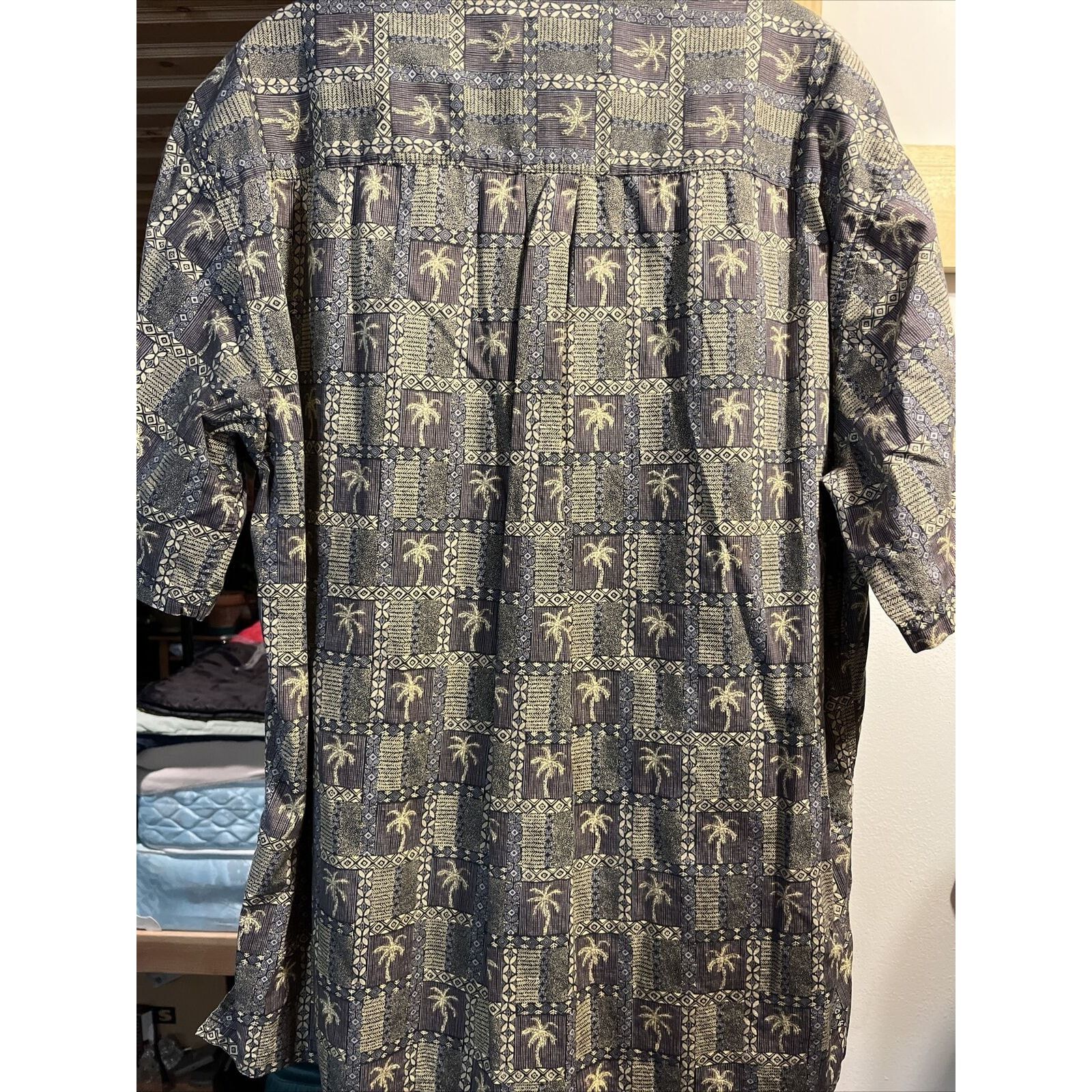 Other Cooke Street Honolulu Men’s L Tribal Print SS Cotton Shirt Size US L / EU 52-54 / 3 - 11 Thumbnail