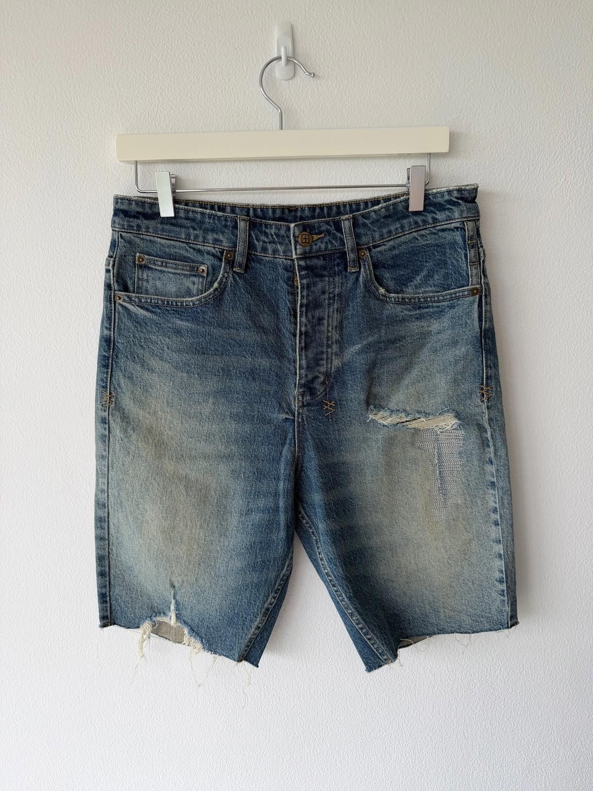 Ksubi new Ksubi mens denim shorts wolf short originate blue 32 Size US 32 / EU 48 - 1 Thumbnail