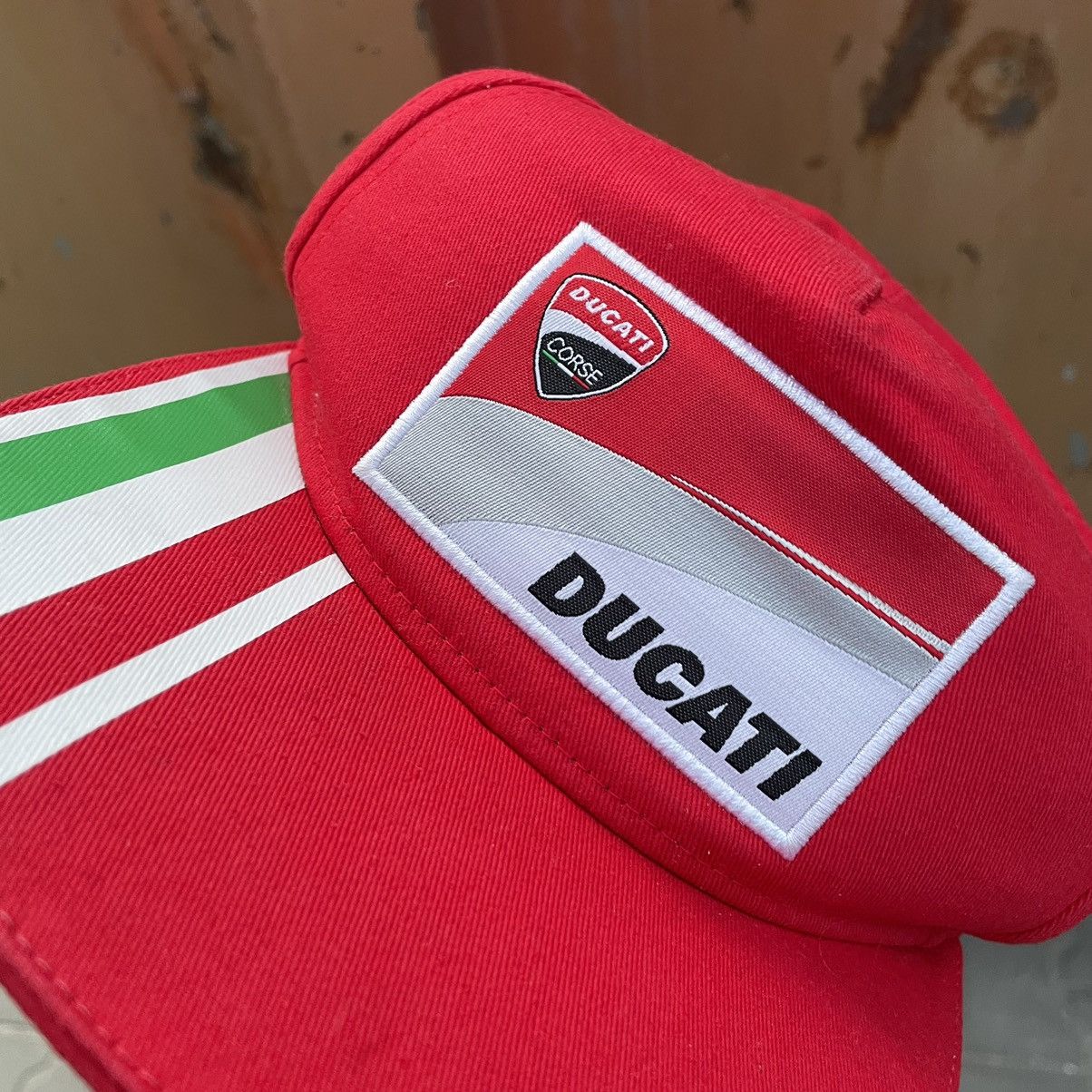 Ducati × Vintage Vintage Ducati Corse Cap Hat Y2K Car Racing 00s Y2K USA Size ONE SIZE - 5 Thumbnail