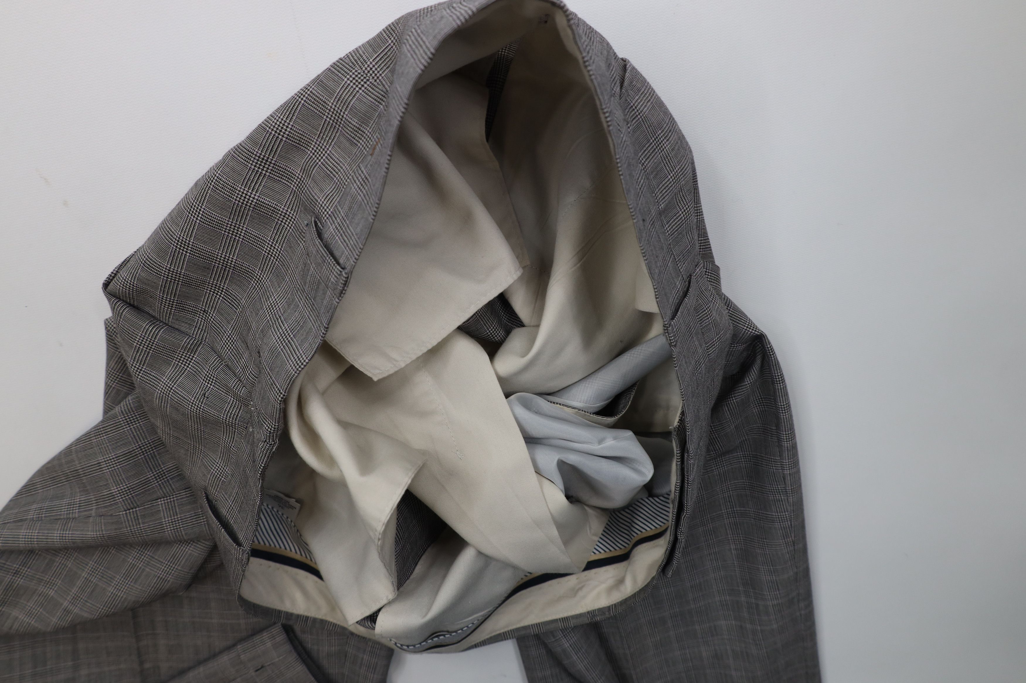 Vintage Vintage 90s Streetwear Wide Leg Chino Pants Houndstooth Size US 36 / EU 52 - 9 Thumbnail