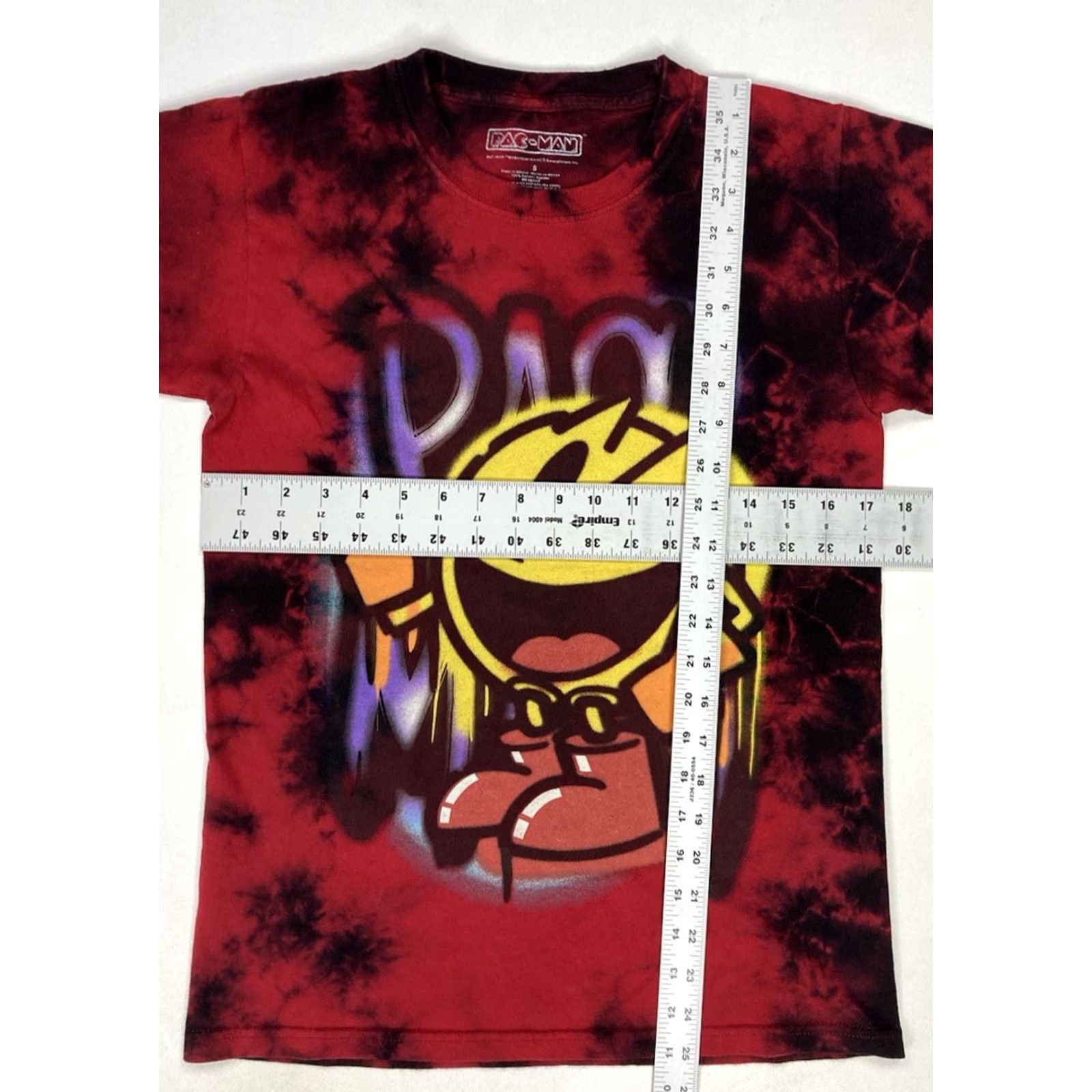 Etro Pac-Man Retro Graphic T-shirt Women Small Red Tie Dye Short Sleeve Size S / US 4 / IT 40 - 6 Thumbnail