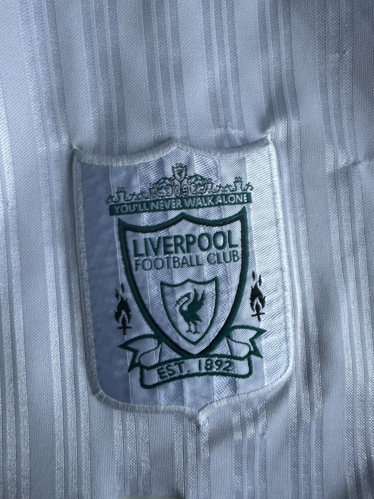 Adidas Liverpool FC 95/96 Away Jersey by Adidas (Carlsberg Sponsor) Size US XL / EU 56 / 4 - 6 Thumbnail