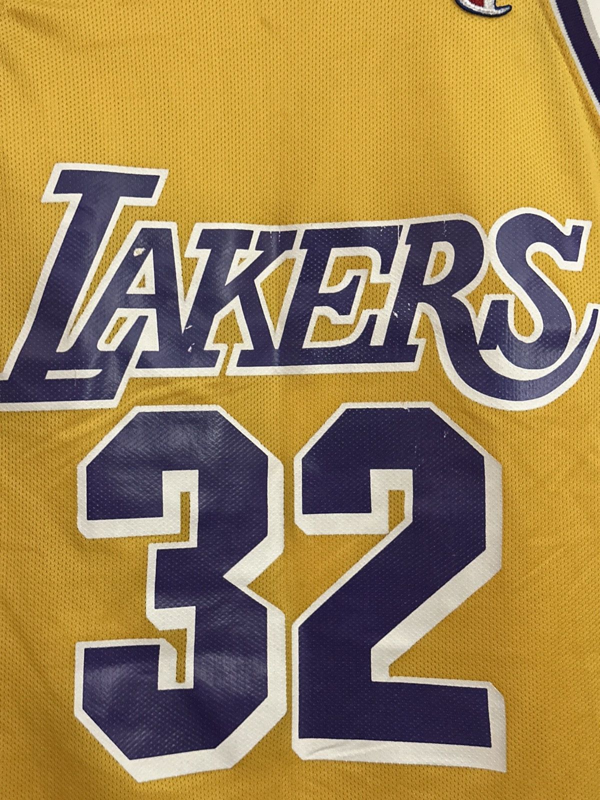 Champion Vintage 90s Los Angeles Lakers Magic Johnson Champion Jersey Size US M / EU 48-50 / 2 - 3 Thumbnail