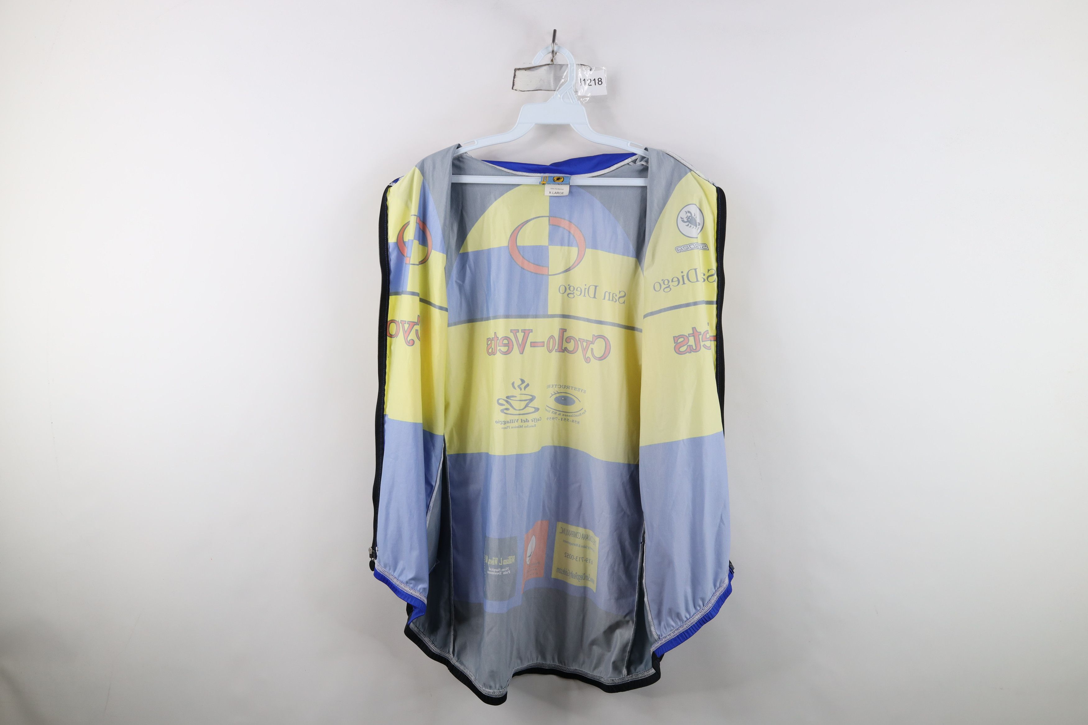 Vintage Squadra Team Division Cycle-Vets Full Zip Cycling Jersey USA Size US XL / EU 56 / 4 - 9 Thumbnail