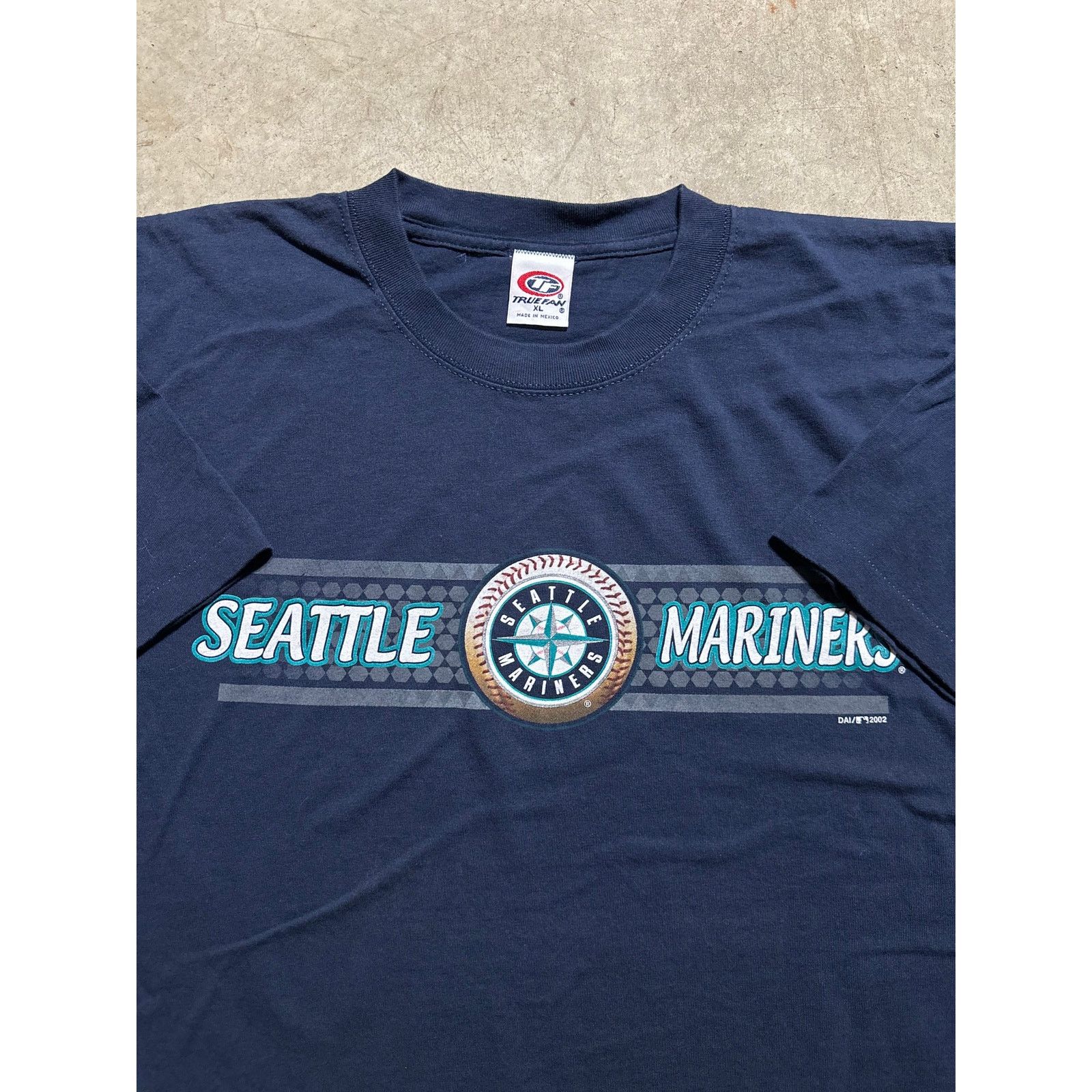 MLB × Vintage Vintage Seattle Mariners 2002 MLB T Shirt XL True Fan Size US XL / EU 56 / 4 - 2 Thumbnail