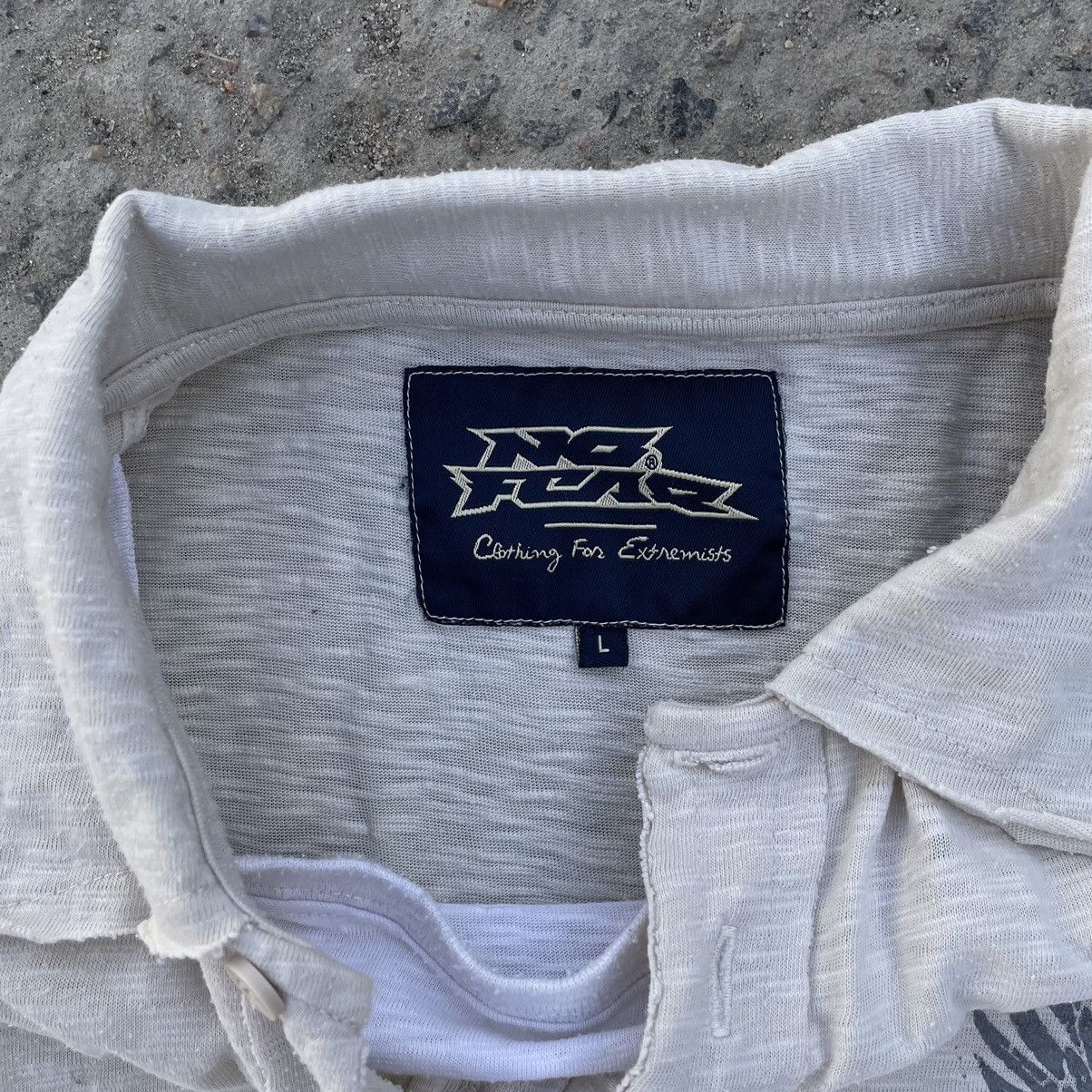 Japanese Brand × No Fear × Vintage Vintage Japanese Style No Fear Polo T-shirts Style USA Y2K Size US L / EU 52-54 / 3 - 6 Thumbnail