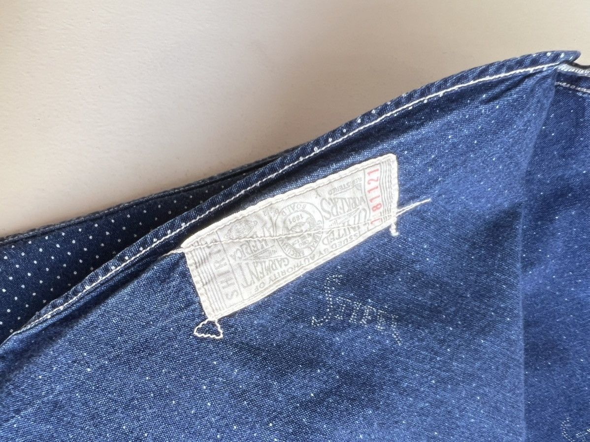Freewheelers Freewheelers Union Special Dot Stifel Indigo Work Shirt Size US S / EU 44-46 / 1 - 13 Thumbnail