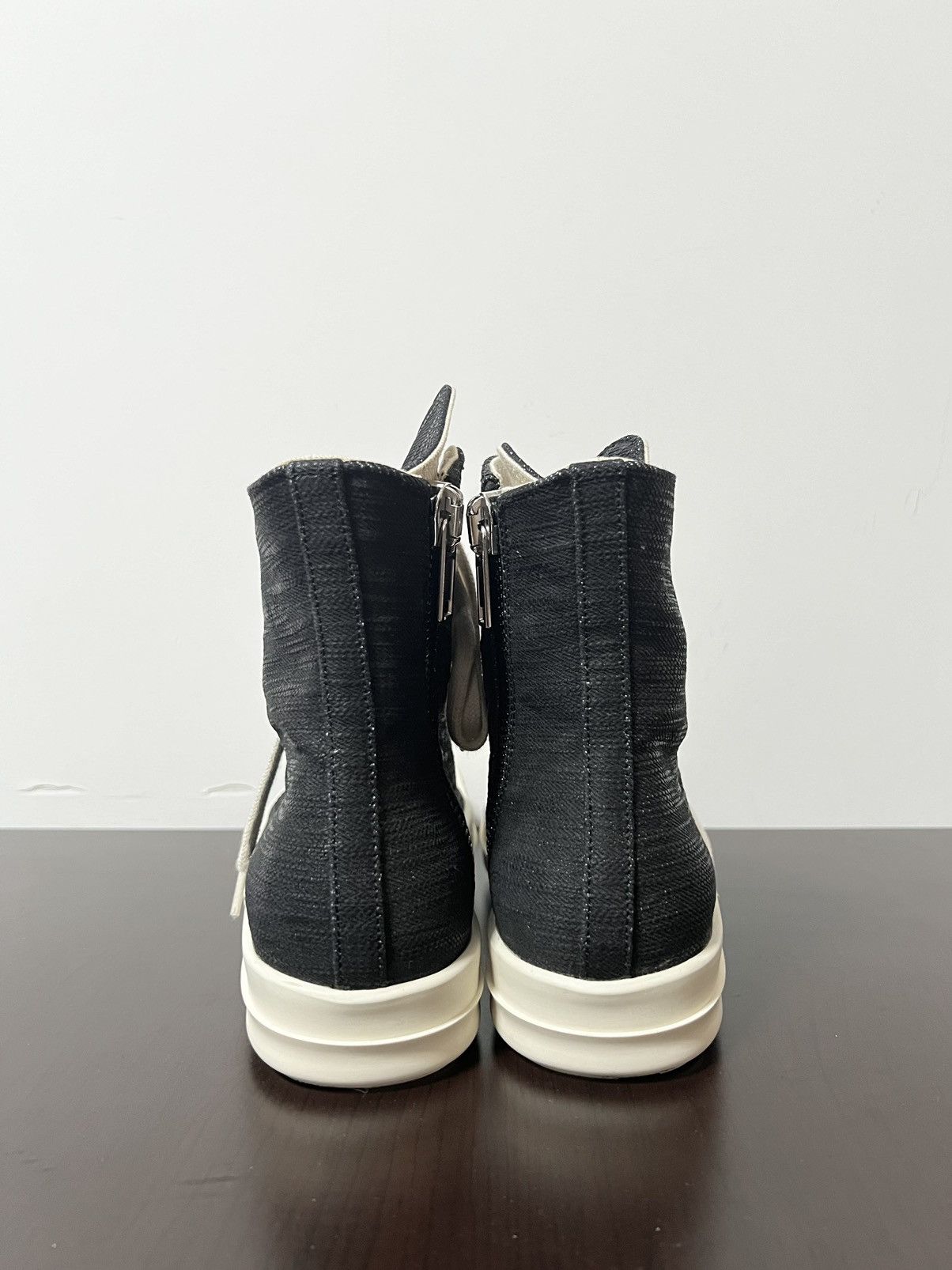 Rick Owens Drkshdw Rick owens ramones high top sneakers sz 36 Size US 6 / IT 36 - 7 Thumbnail