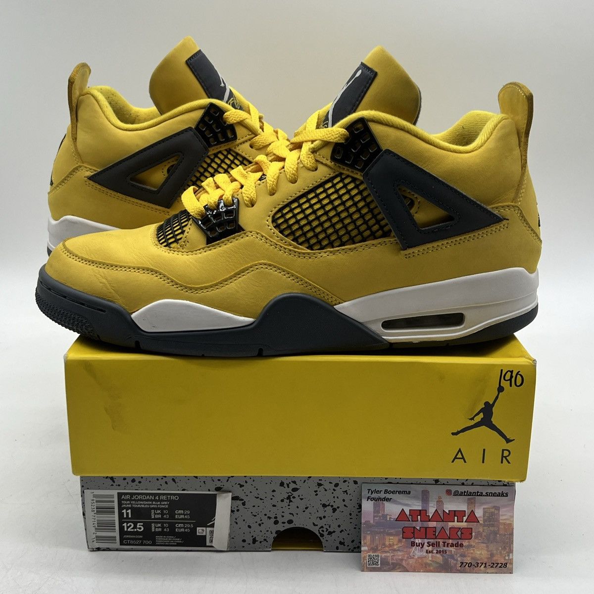 Jordan Brand Air Jordan 4 lightning Size US 11 / EU 44 - 1 Thumbnail