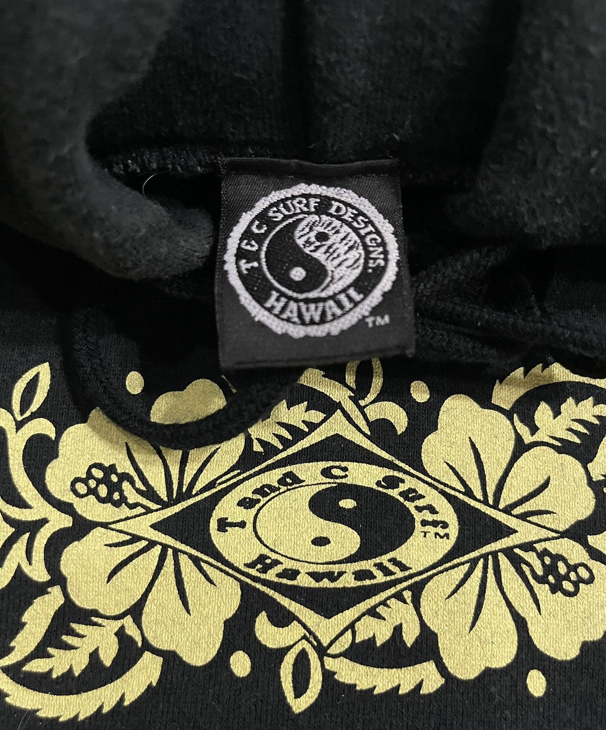 Vintage 90s Vintage Sunfaded Town Country Surf Designs Hoodie Size US L / EU 52-54 / 3 - 5 Thumbnail