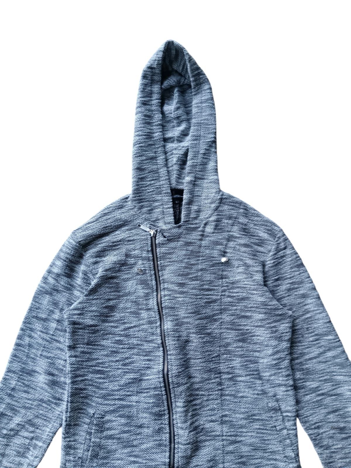 In The Attic In the Attic asymmetric zipper long jacket hoodie Size US M / EU 48-50 / 2 - 3 Thumbnail