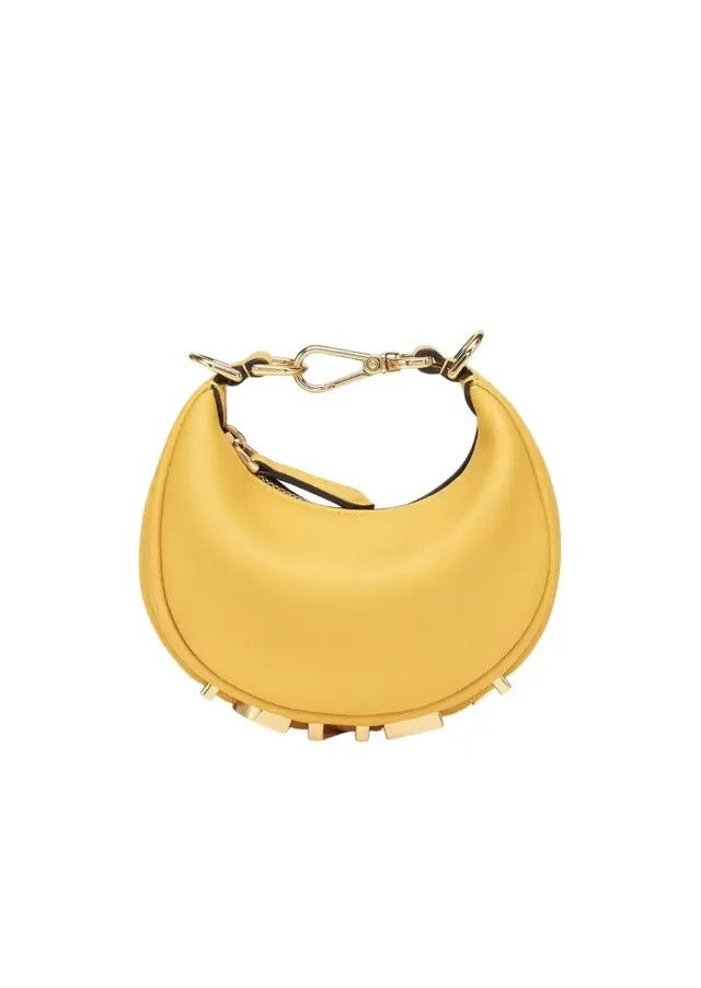 Fendi o1s1wg110426 Size:OS/Nano Fendighraphy in Yellow Size ONE SIZE - 2 Thumbnail