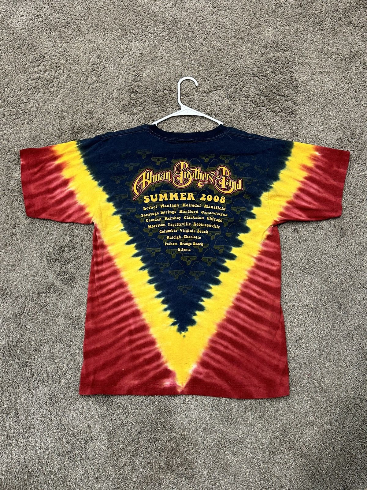 Vintage Allman Brothers Band 2008 tour tee Size US M / EU 48-50 / 2 - 2 Thumbnail