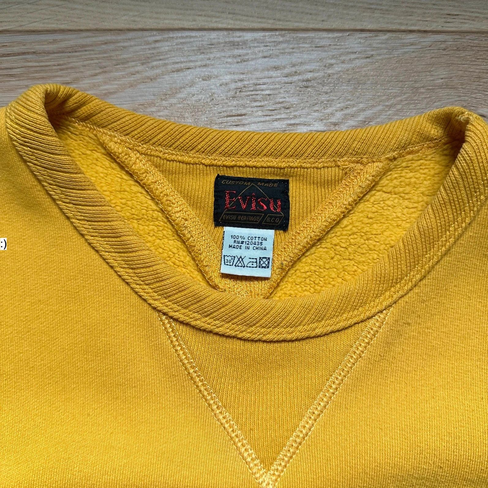 Evisu Sweatshirt Crewneck Evisu Yellow Size US M / EU 48-50 / 2 - 5 Thumbnail