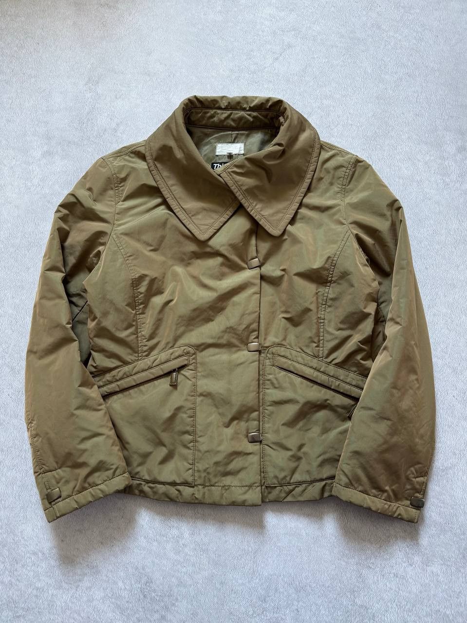 Japanese Brand Vintage Mon Gre Designer Thinsulate Jacket Metallic Nylon Size M / US 6-8 / IT 42-44 - 4 Thumbnail