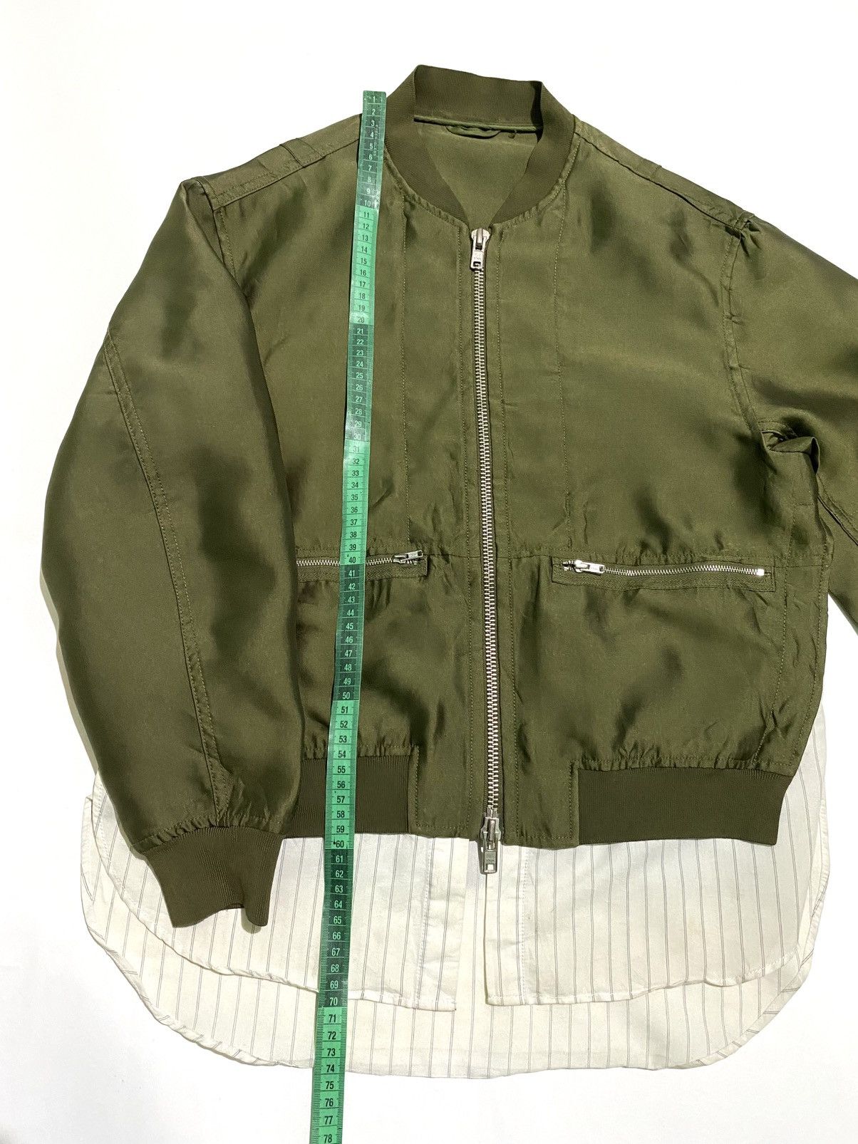 3.1 Phillip Lim 3.1 PHILLIP LIM LAYERED BOMBER JACKET Size S / US 4 / IT 40 - 6 Thumbnail
