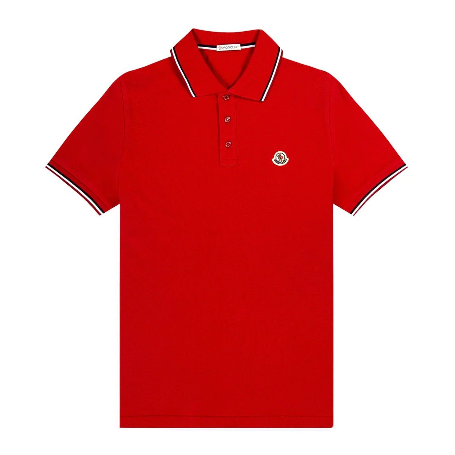 Moncler Moncler Piqué Polo Shirt Size US XL / EU 56 / 4 - 1 Thumbnail