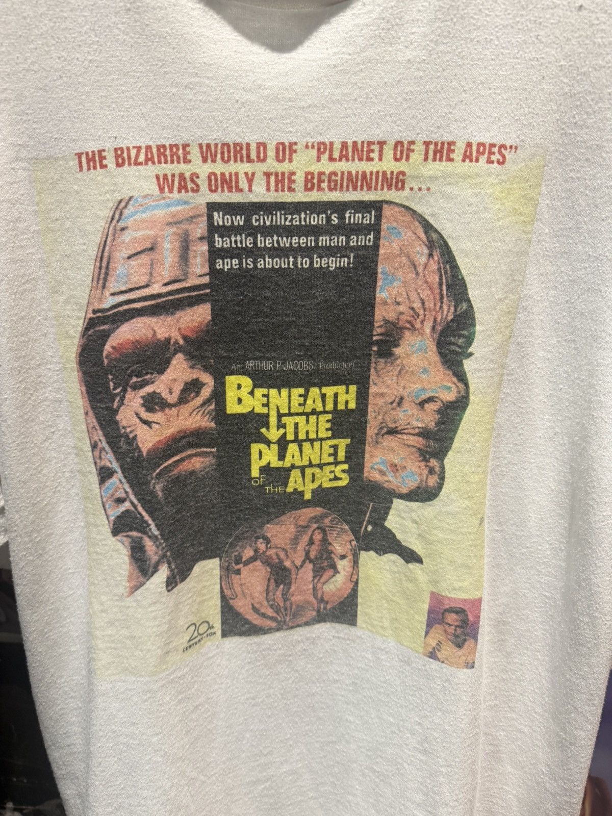 Vintage Vtg Planet Of The Apes Size US XL / EU 56 / 4 - 3 Thumbnail