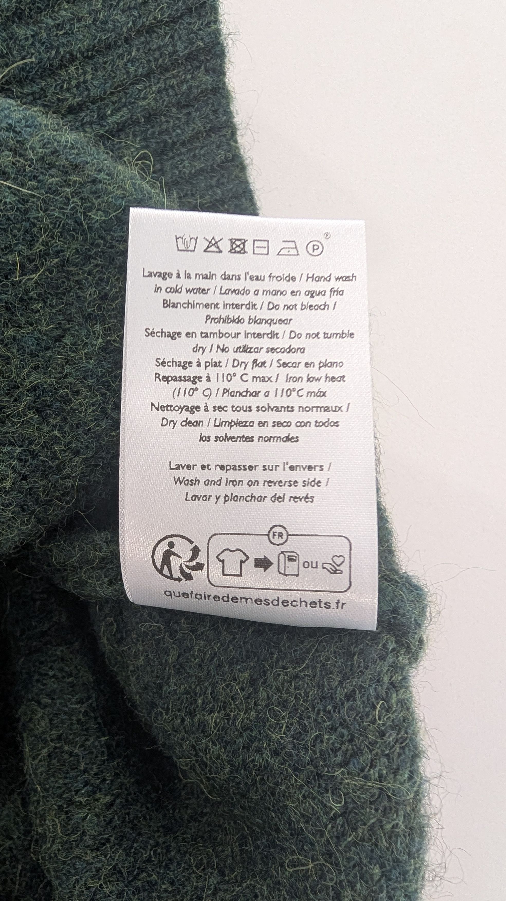 Other Octobre Éditions Arlen Sweater Mens Small Green Wool Alpaca Size US S / EU 44-46 / 1 - 10 Thumbnail