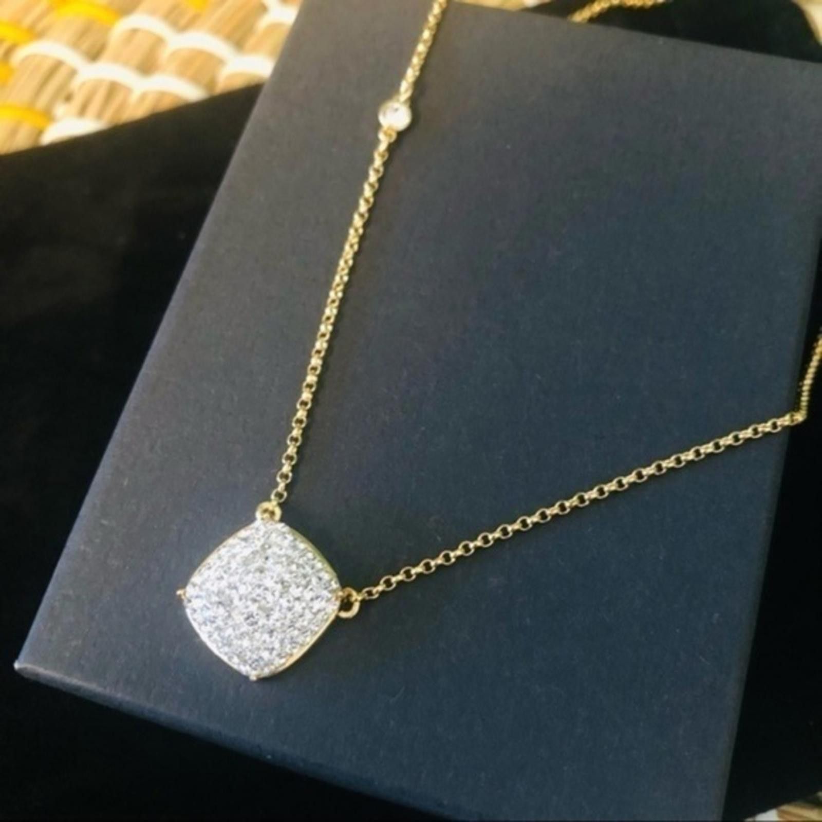 Kate Spade Kate Spade Pave Diamond Crystal Necklace NWT Size ONE SIZE - 1 Thumbnail