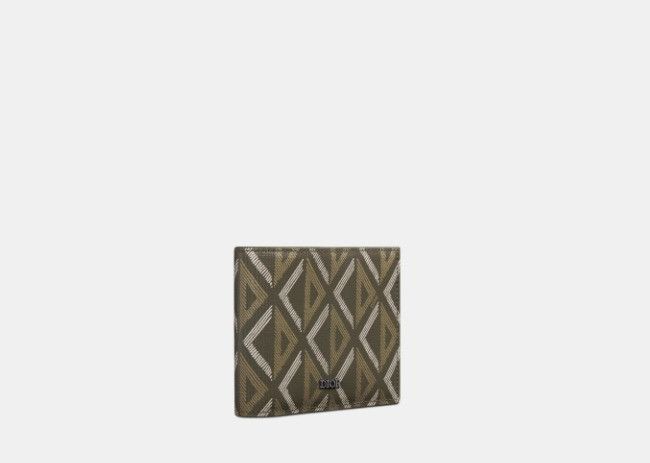 Dior o1w1db10325 1ESME Size: OS / Bifold Wallet in Khaki Size ONE SIZE - 2 Thumbnail