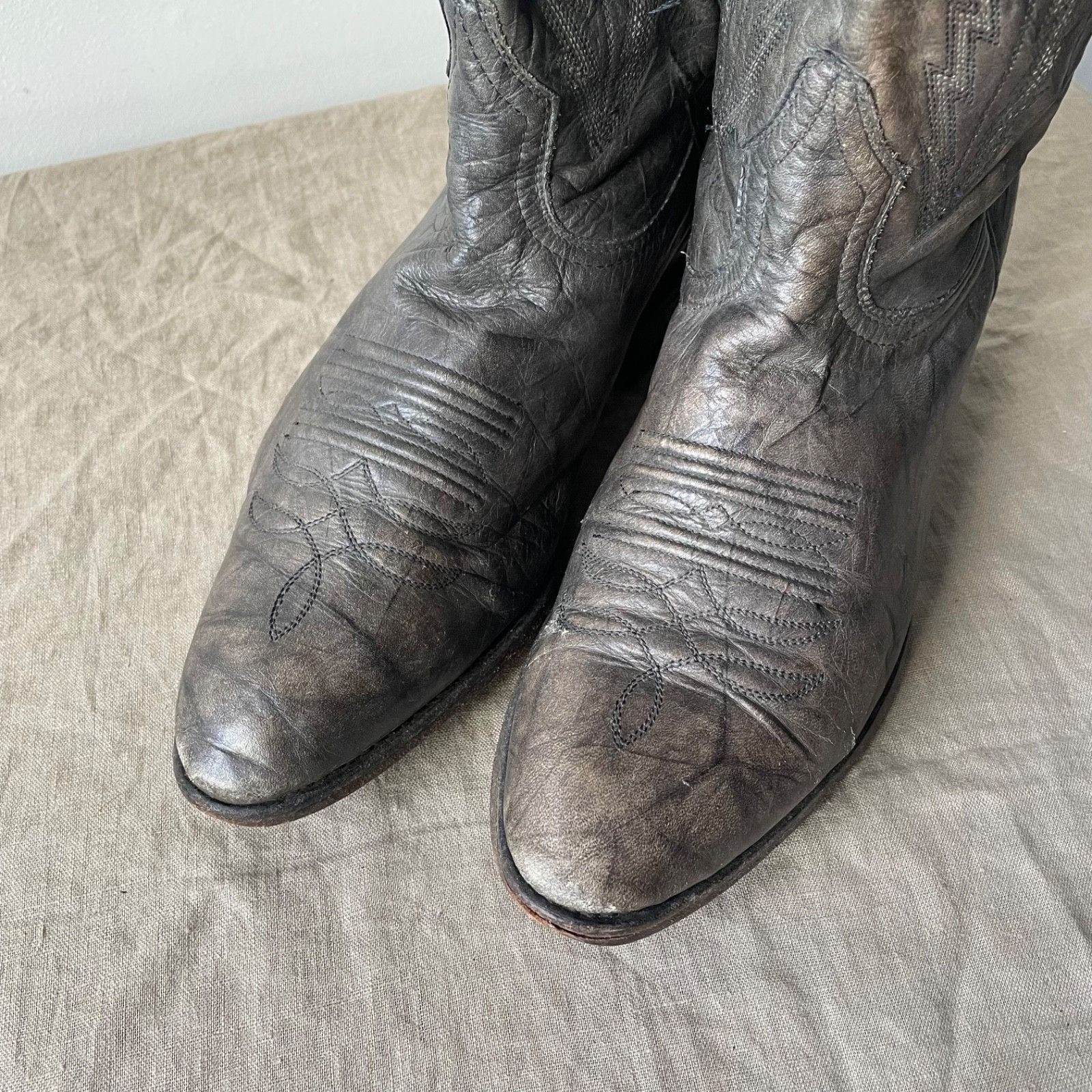 Boulet Boulet Vintage Leather Canada Made Cowboy Boots 9672AC Size US 8.5 / EU 41-42 - 6 Thumbnail
