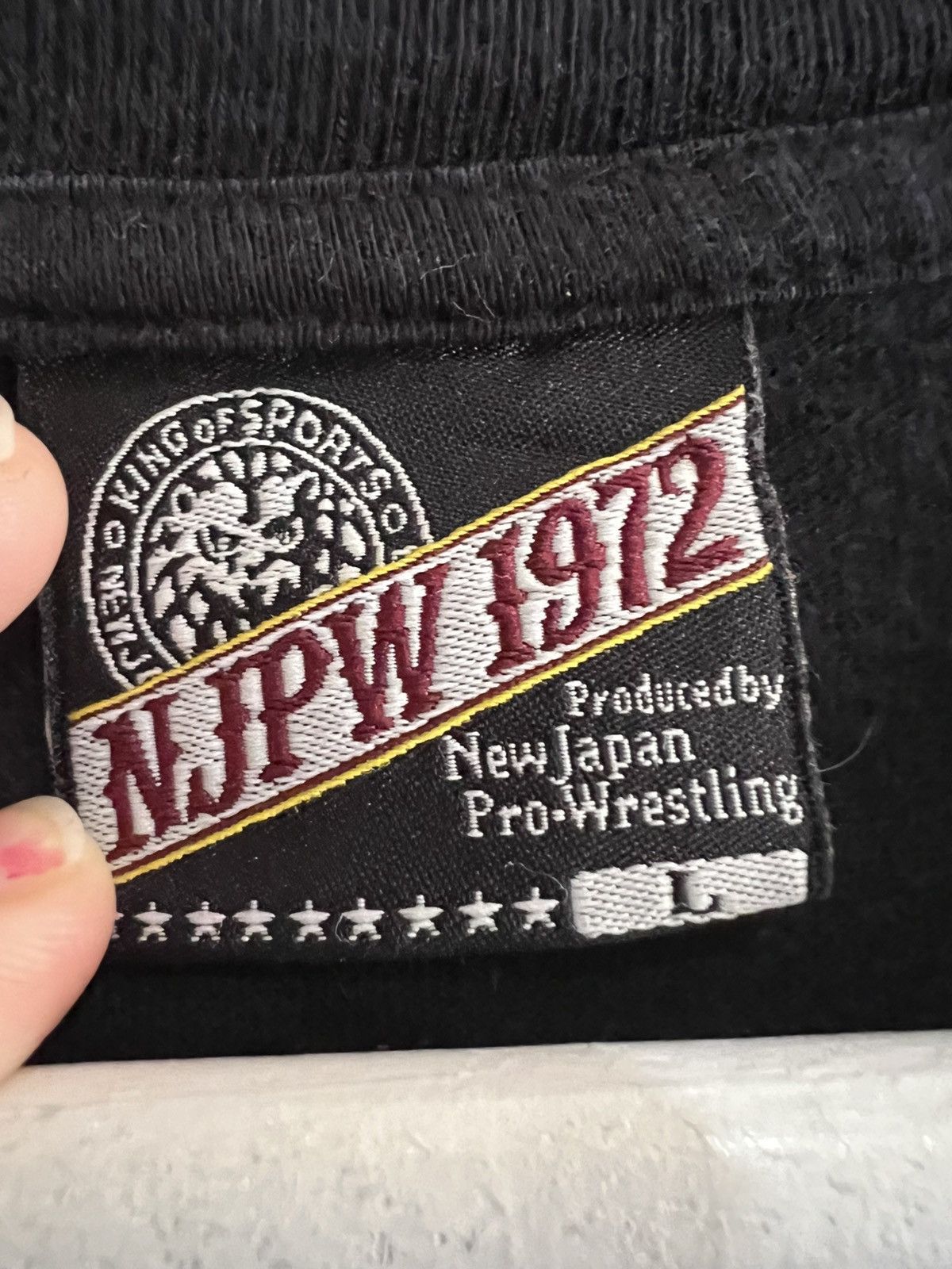 Japanese Brand NJPW KING OF SPORTS TSHIRT Size US L / EU 52-54 / 3 - 7 Thumbnail