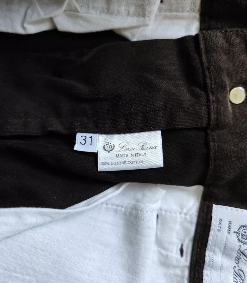 Loro Piana LORO PIANA Men's leisure trousers Size US 31 - 4 Thumbnail