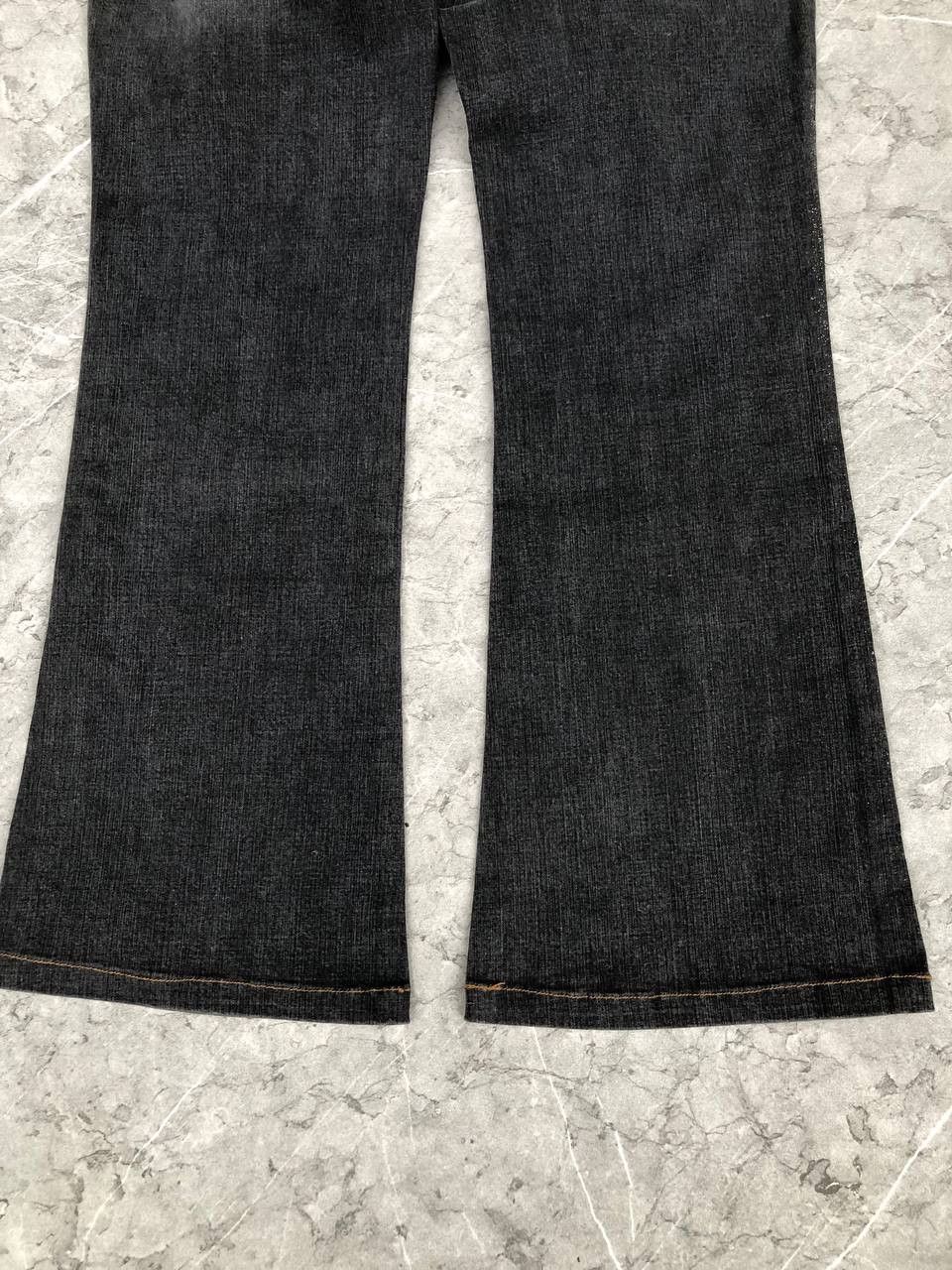 Japanese Brand × Vintage unknown brand flare jeans Size US 29 - 7 Thumbnail