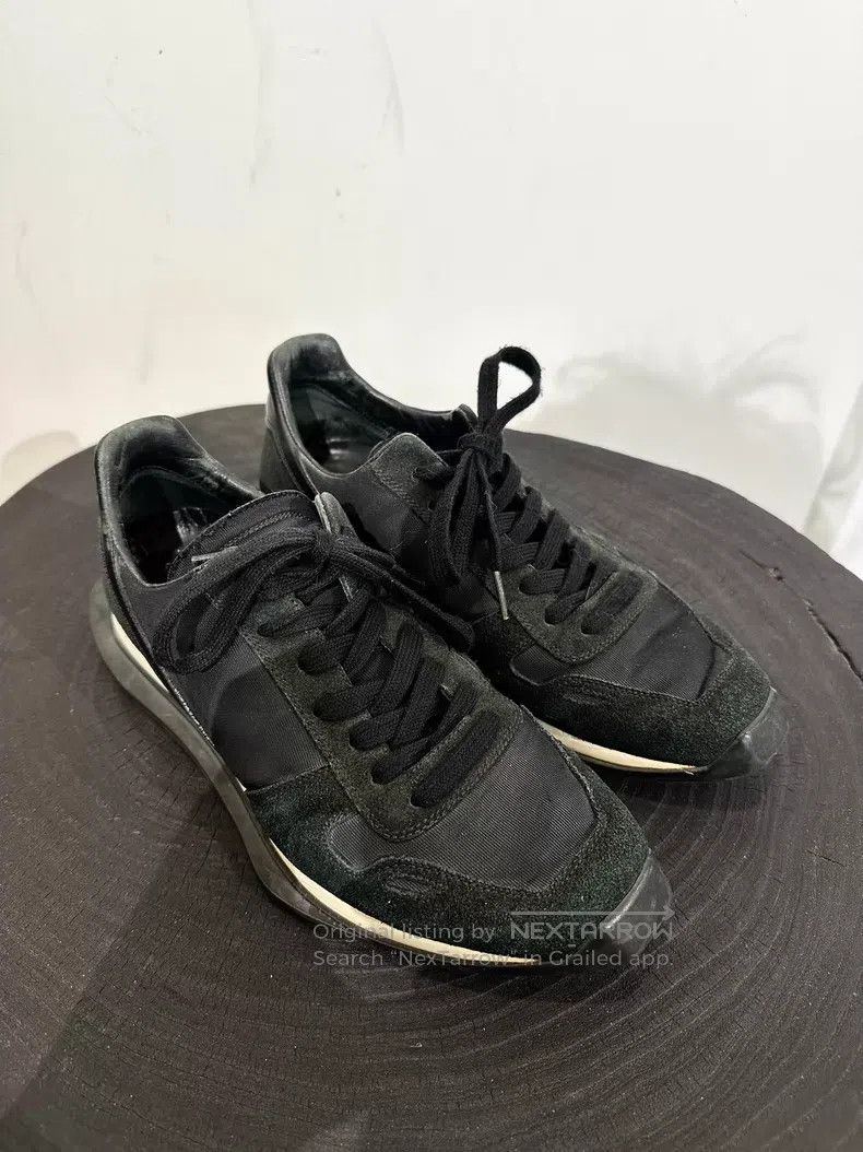 Rick Owens Rick Owens Size 40½ Suede and leather patchwork low-top sne Size US 7.5 / EU 40-41 - 1 Thumbnail