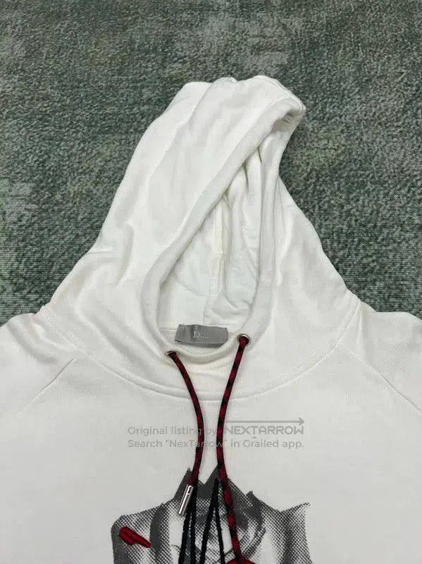Dior Dior Men's White Cotton Embroidered Hoodie . Size US M / EU 48-50 / 2 - 3 Thumbnail