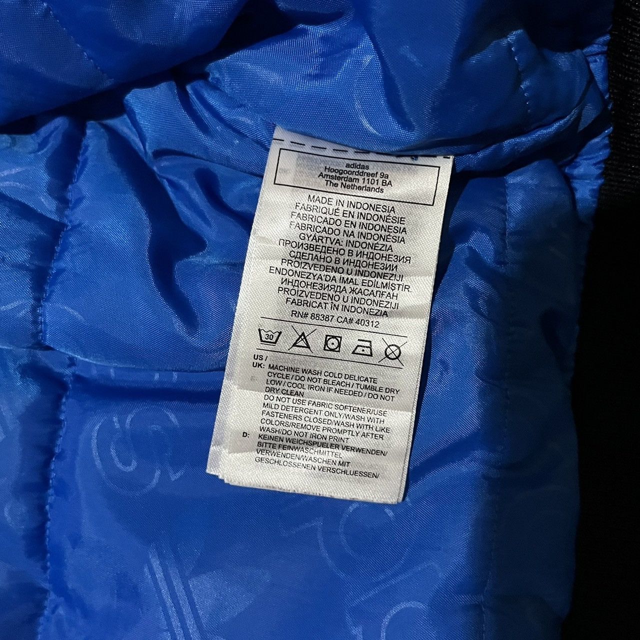Adidas adidas women's cropped bomber jacket (free leopard tee) Size M / US 6-8 / IT 42-44 - 22 Thumbnail