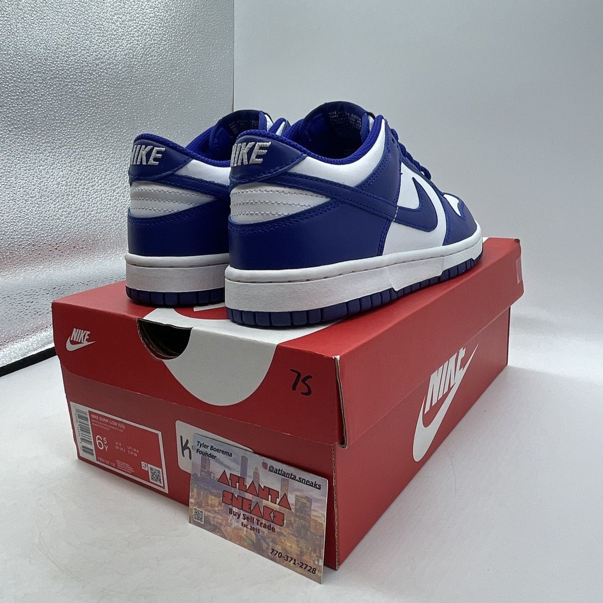 Nike Dunk low concord Size US 6.5 / EU 39-40 - 5 Thumbnail