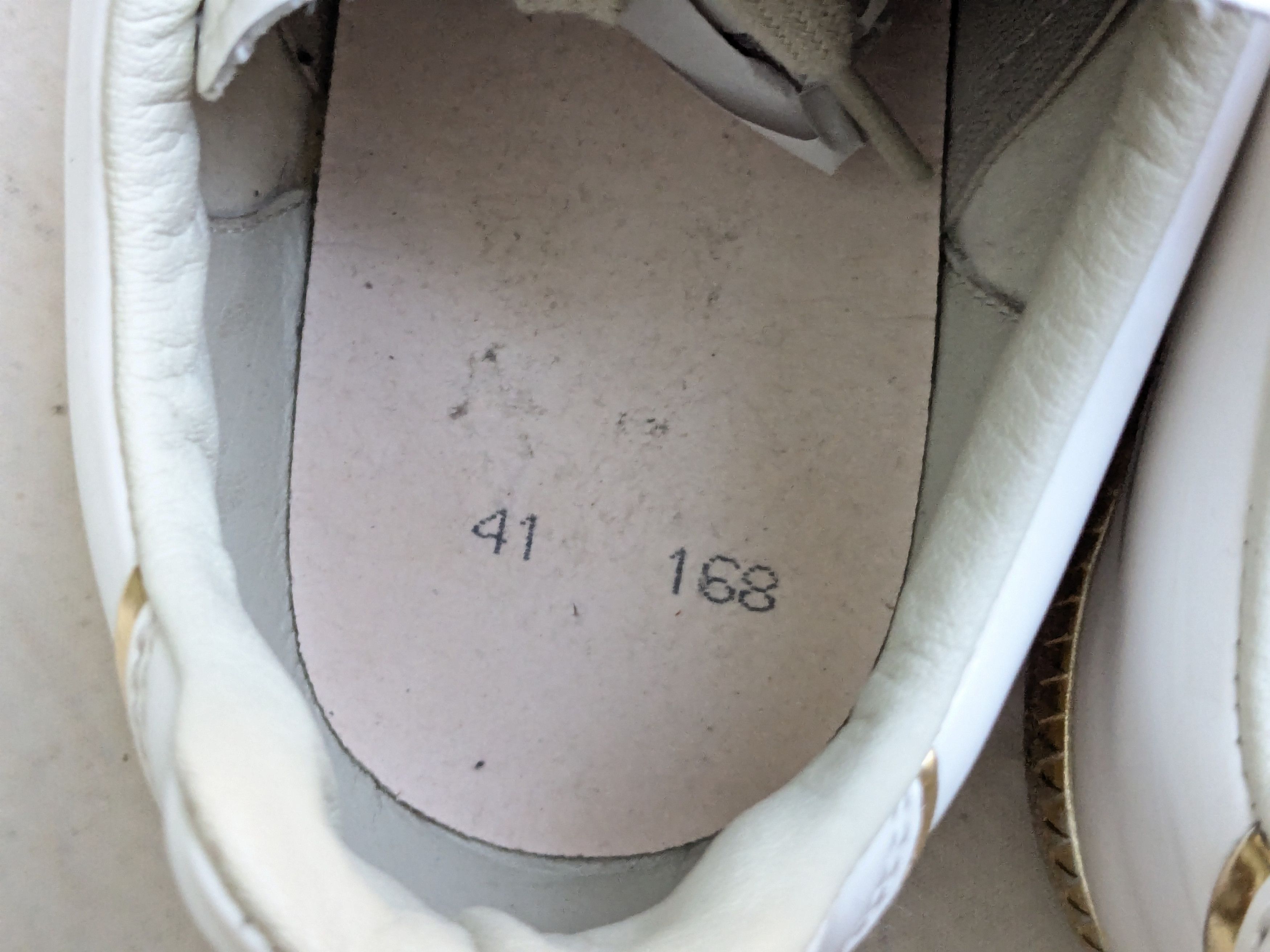 Maison Margiela Maison Margiela GAT Replica White Gold Patent Leather 8 41 Size US 8 / EU 41 - 8 Thumbnail