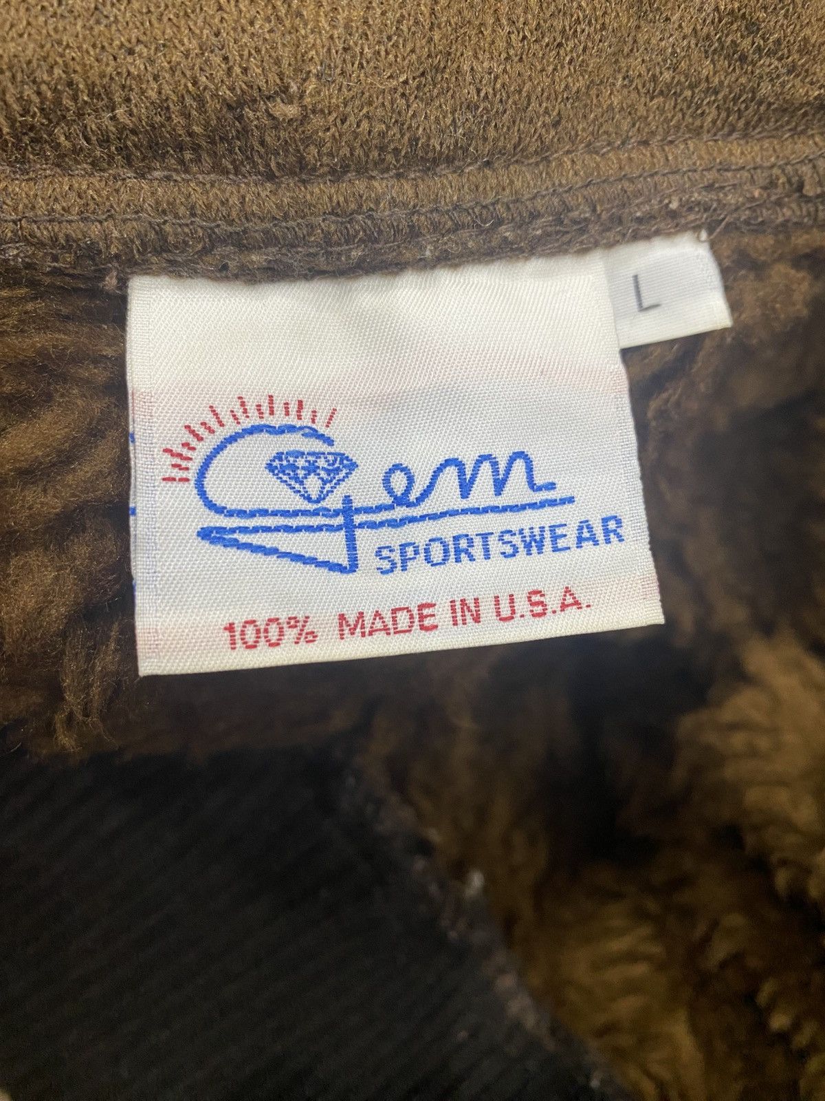 Vintage Rare Vintage GEMS Sportwear Hoodie Zipper Jacket Size US L / EU 52-54 / 3 - 14 Thumbnail