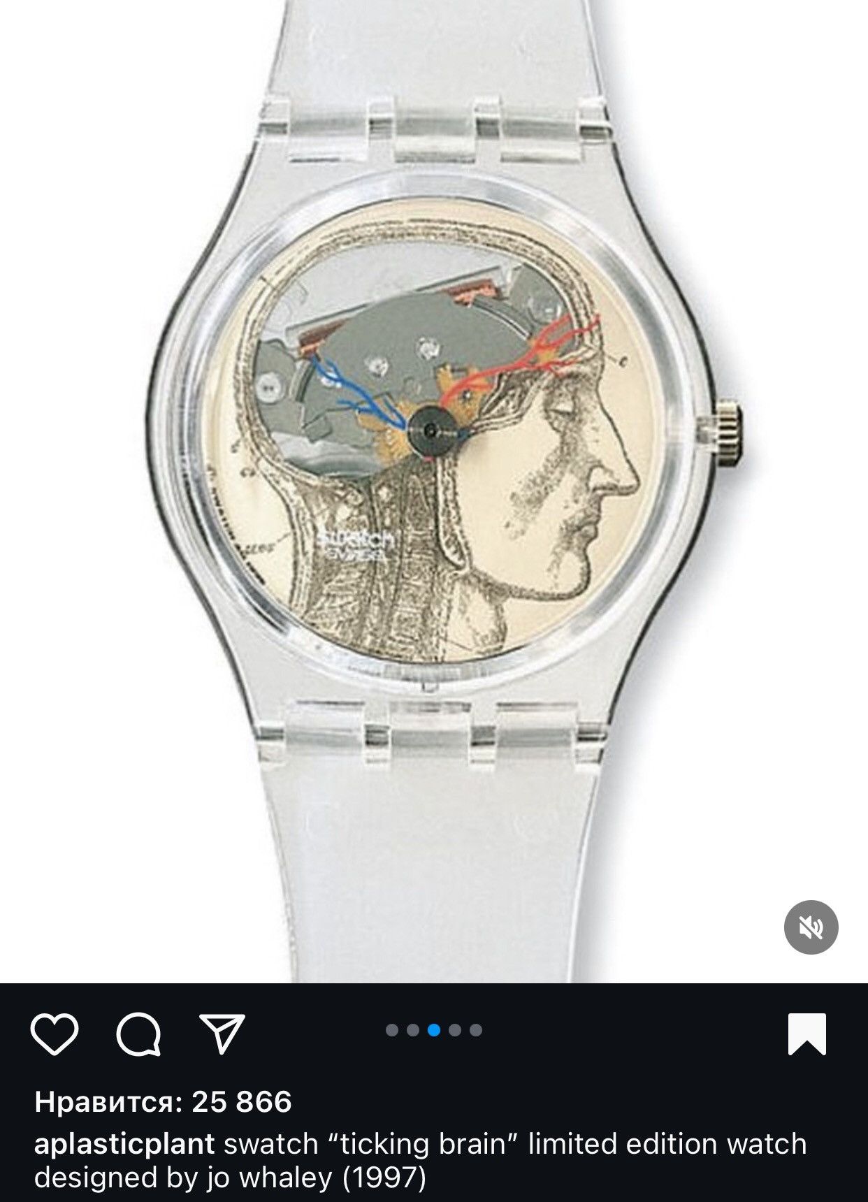 Swatch RARE Swatch tickling brain | Grailed