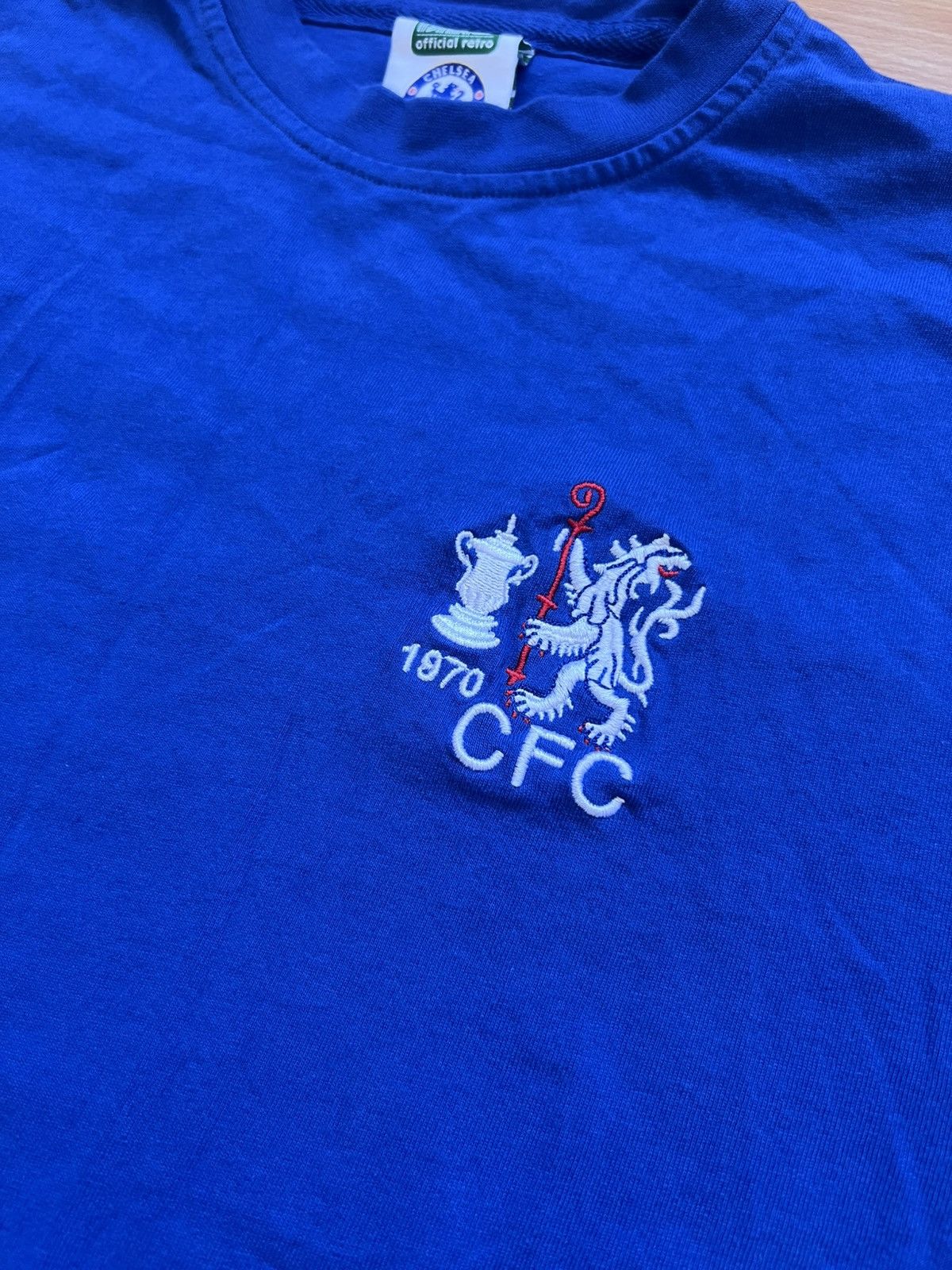 Other 1970/71 FC Chelsea Score Draw Remake Home Jersey Mens Blue M Size US M / EU 48-50 / 2 - 3 Thumbnail
