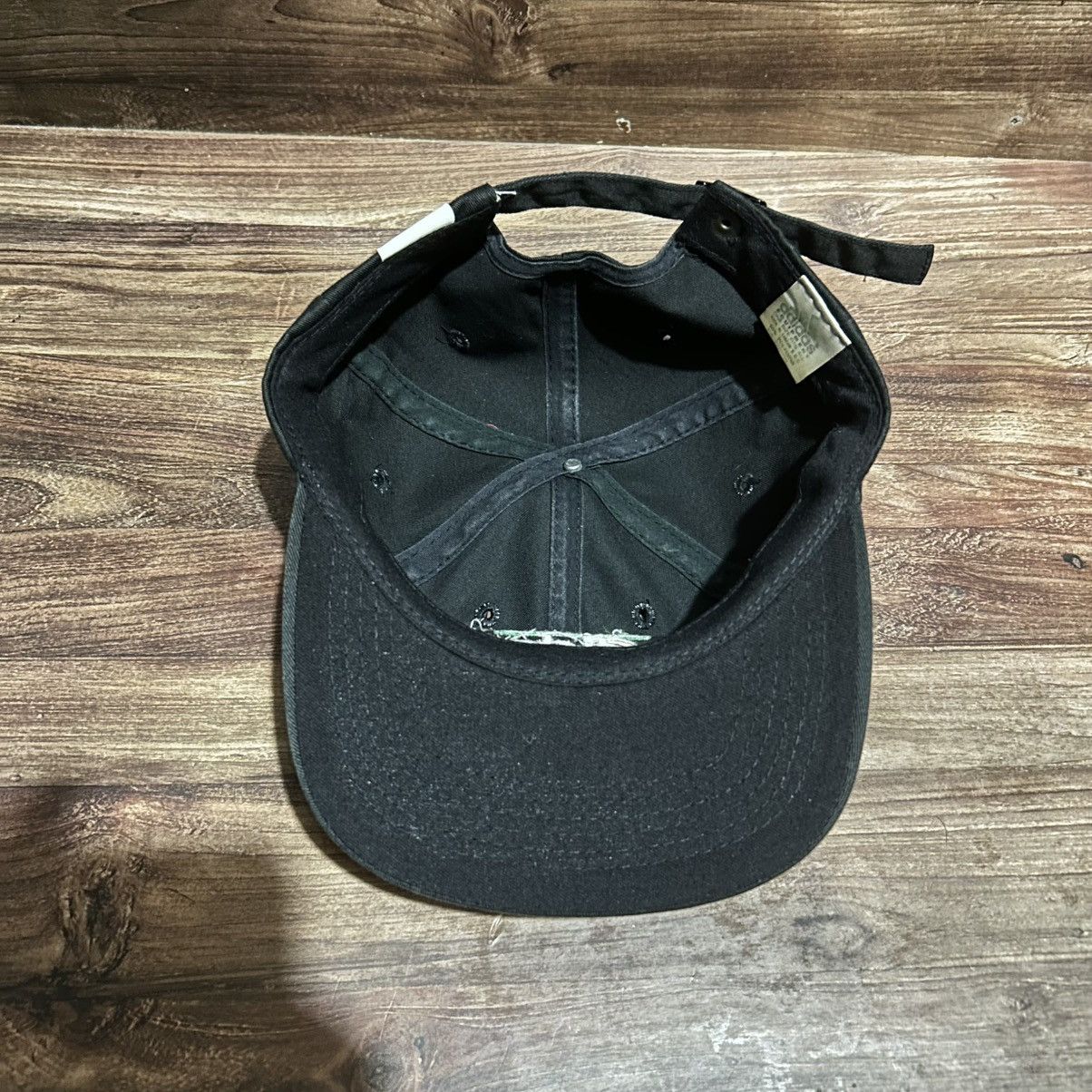 Adidas Six panel hats adidas equipment logo black vintage Size ONE SIZE - 5 Thumbnail