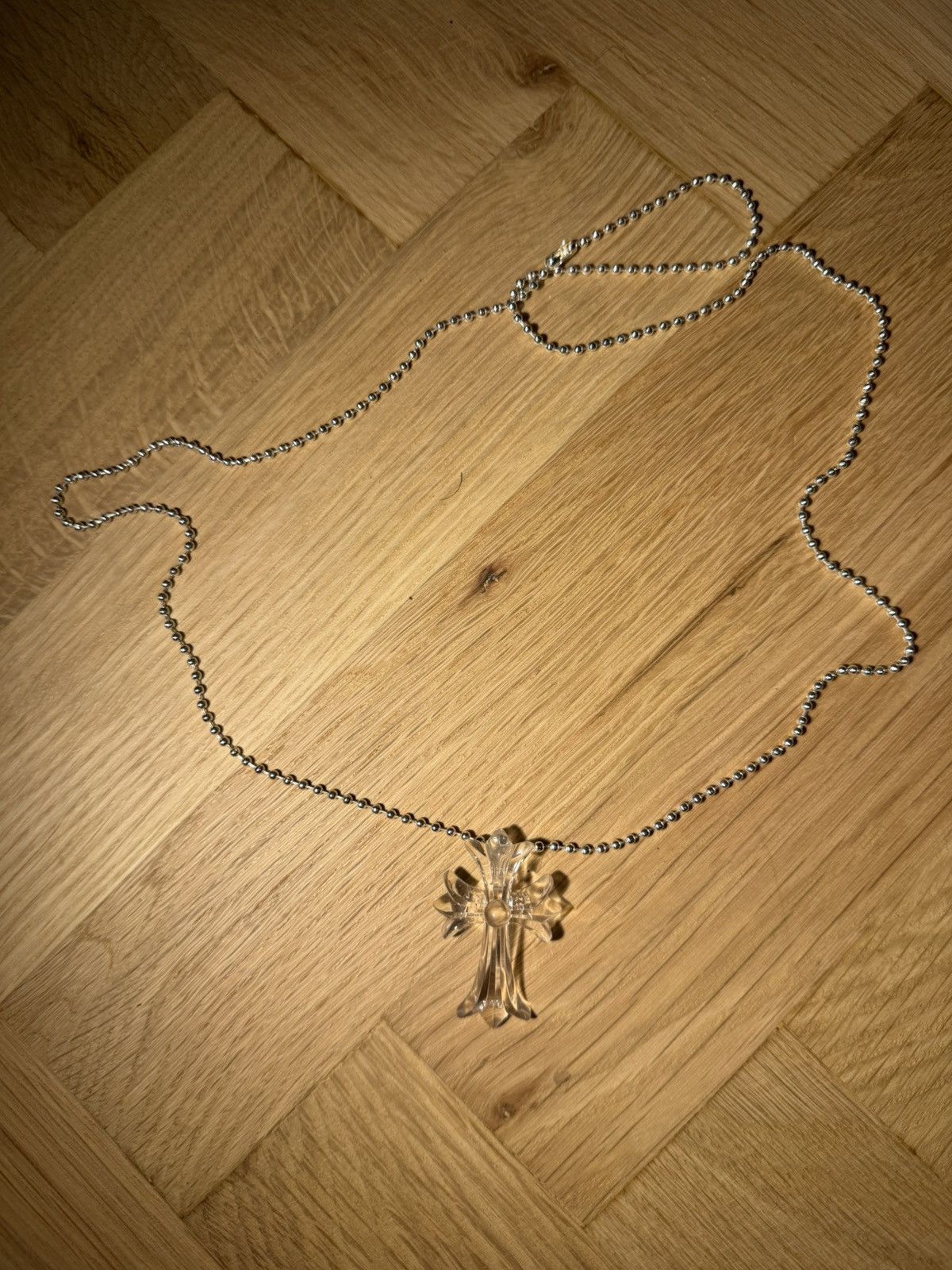 Chrome Hearts White Silicone Necklace Chrome Hearts Size ONE SIZE - 2 Thumbnail