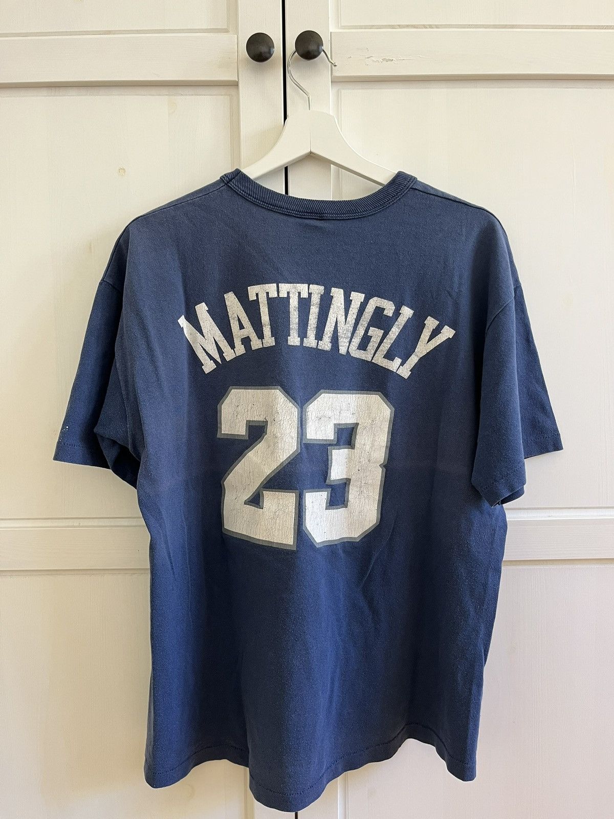 New York Yankees New York Yankees Don Mattingly T-Shirt Size US L / EU 52-54 / 3 - 2 Thumbnail