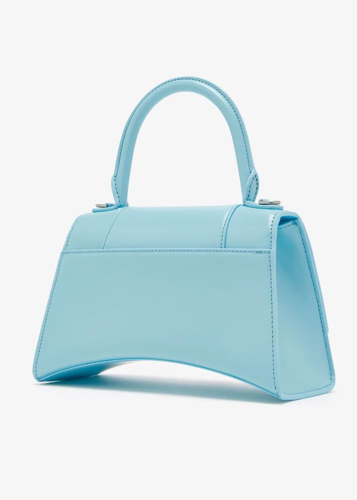 Balenciaga o1srvl11e0426 Size: OS / Borsa Hourglass Piccola Bag in Blue Size ONE SIZE - 3 Thumbnail