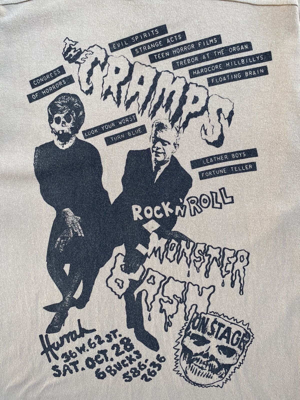 Hysteric Glamour Rare🔥Vintage Hysteric Glamour ✖️ The Cramps Band Long Sleeve Size US M / EU 48-50 / 2 - 3 Thumbnail