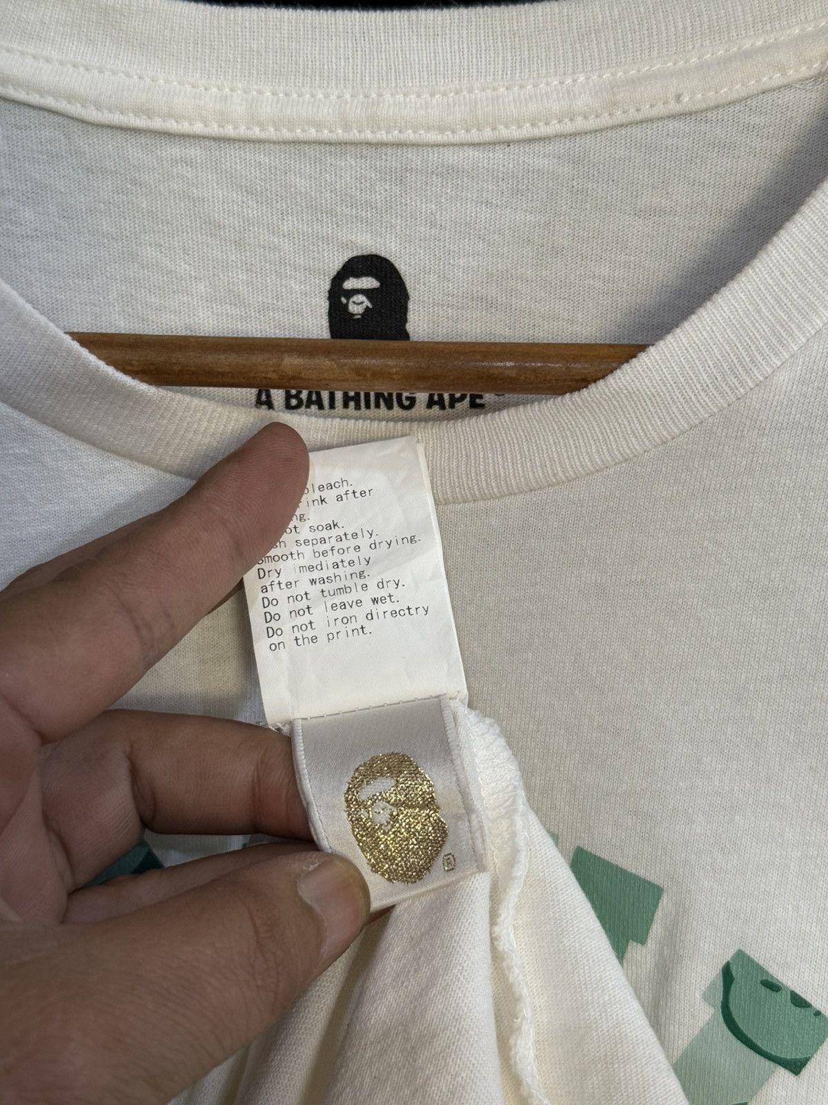 Bape A Bathing Ape Japan Streetwear Tee Size US M / EU 48-50 / 2 - 8 Thumbnail