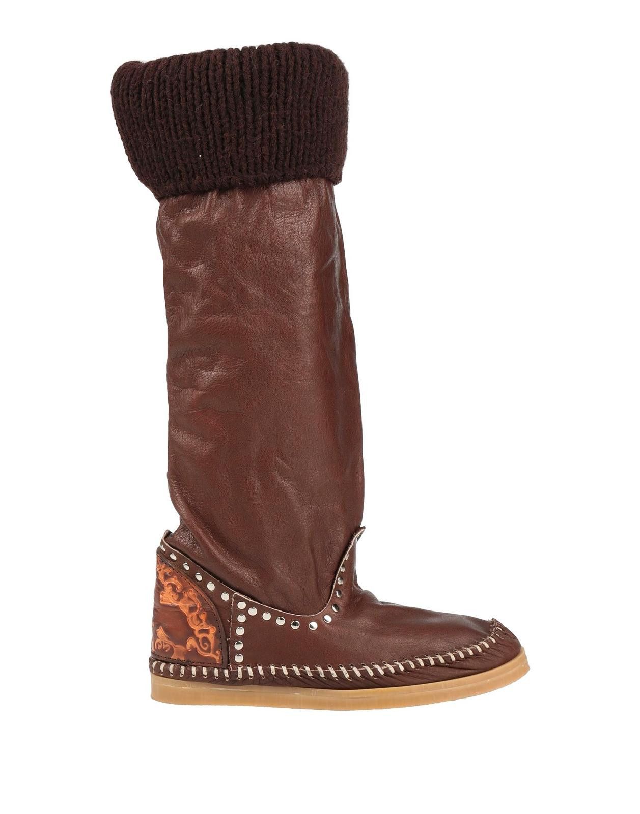 Lira LdiR L'ARTIGIANO DI RICCIONE Brown Indianini boots SzEU7 US6 Size US 6 / IT 36 - 1 Thumbnail