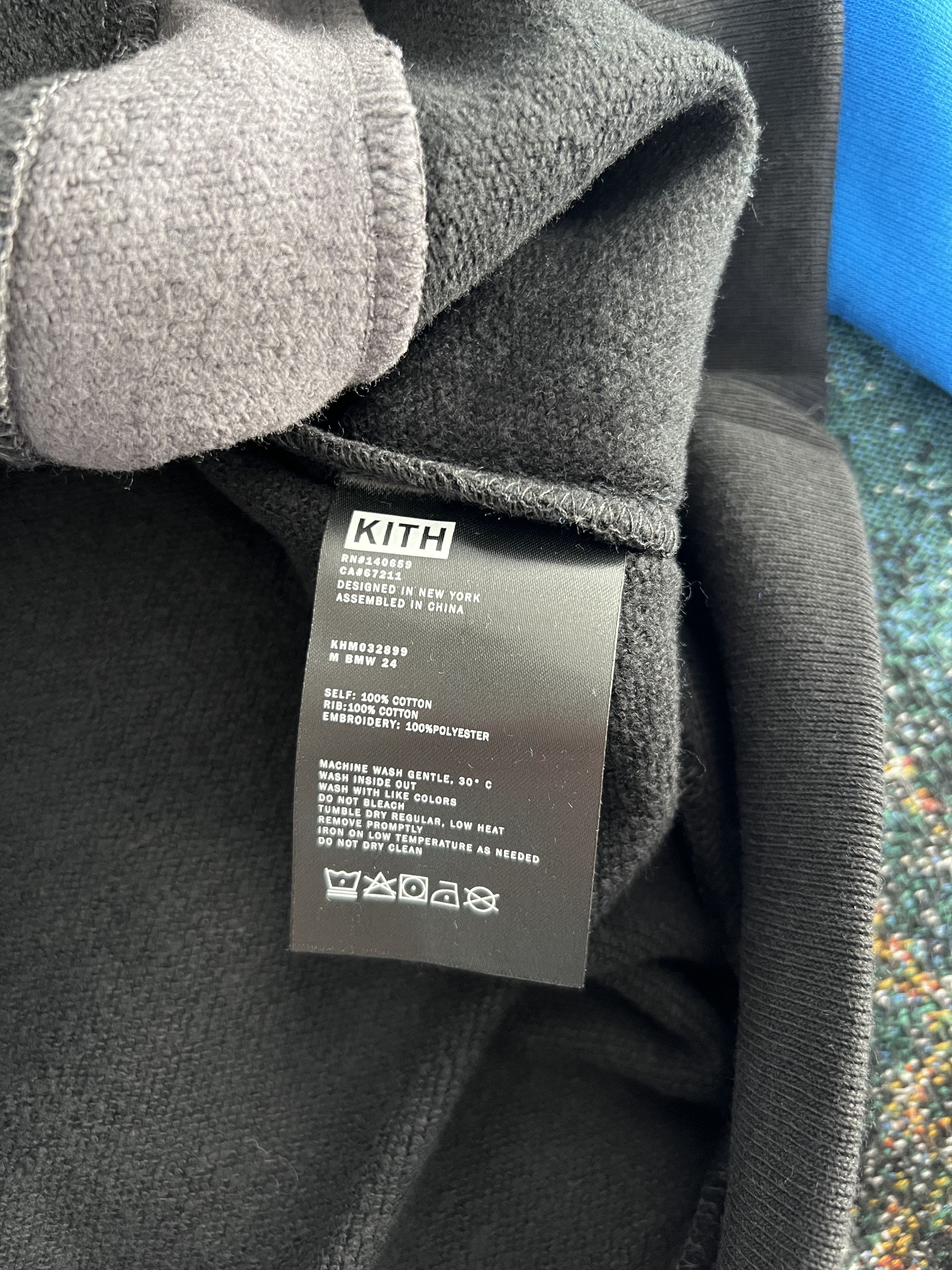 BMW × Kith Kith BMW Nelson Rugby Sweatshirt in Black Size US XL / EU 56 / 4 - 8 Thumbnail